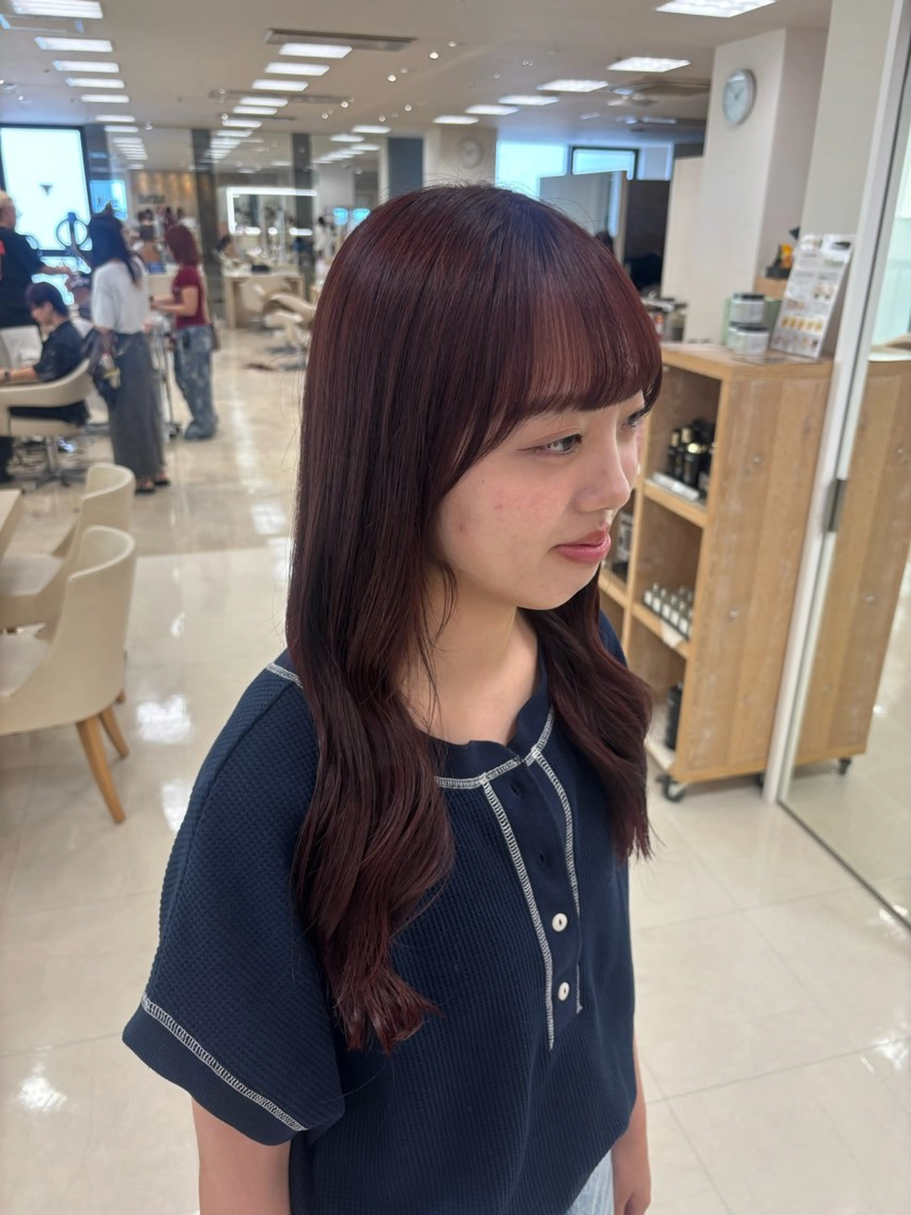 カラー 🎀暖色カラー/透明 感カラー/ひな🎀のヘアスタイル