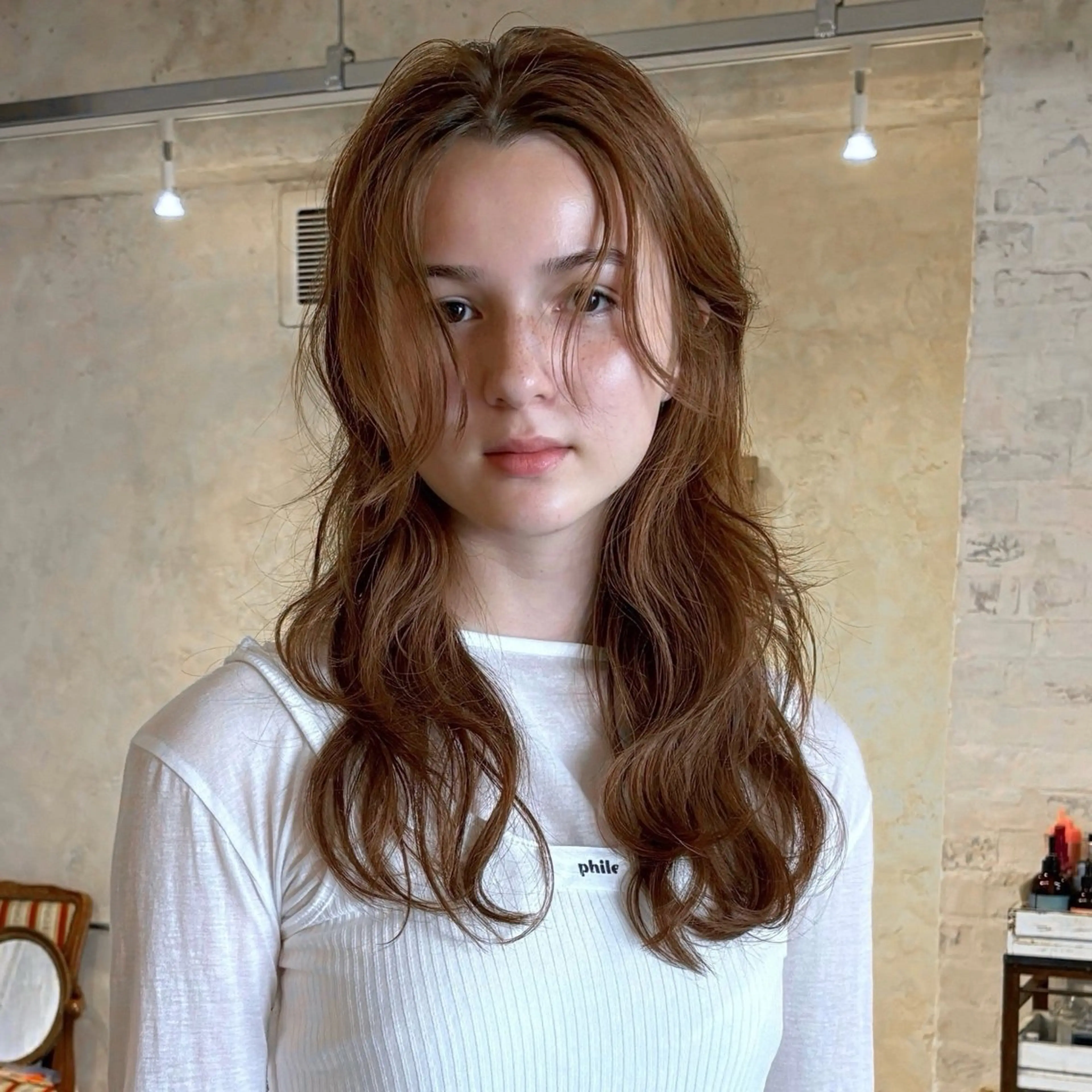 ロング riffdesign labo帝塚山/竹井のヘアスタイル