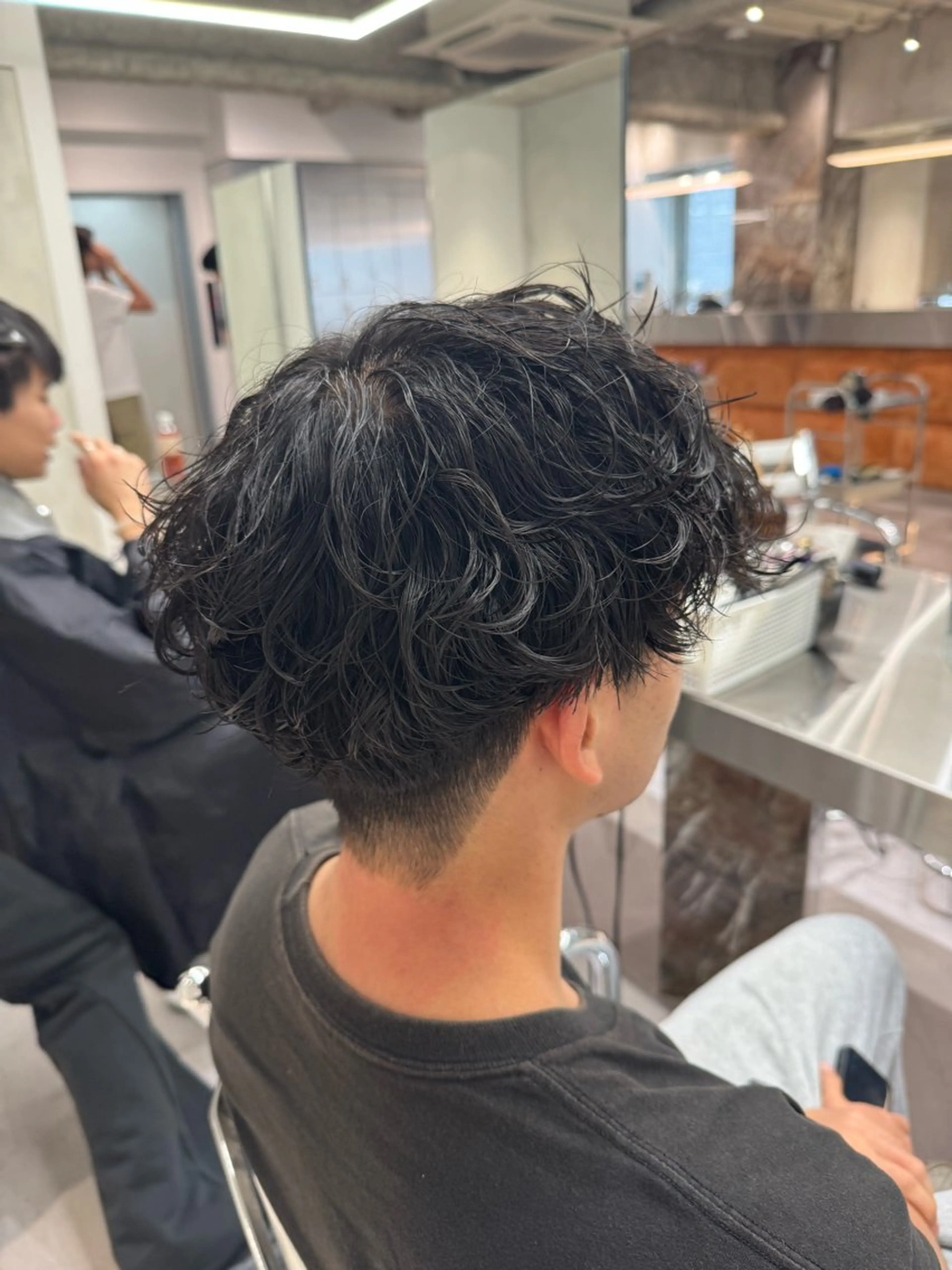 パーマ メンズ メンズパーマ ブリーチ/パーマ特化 片平和寿のヘアスタイル