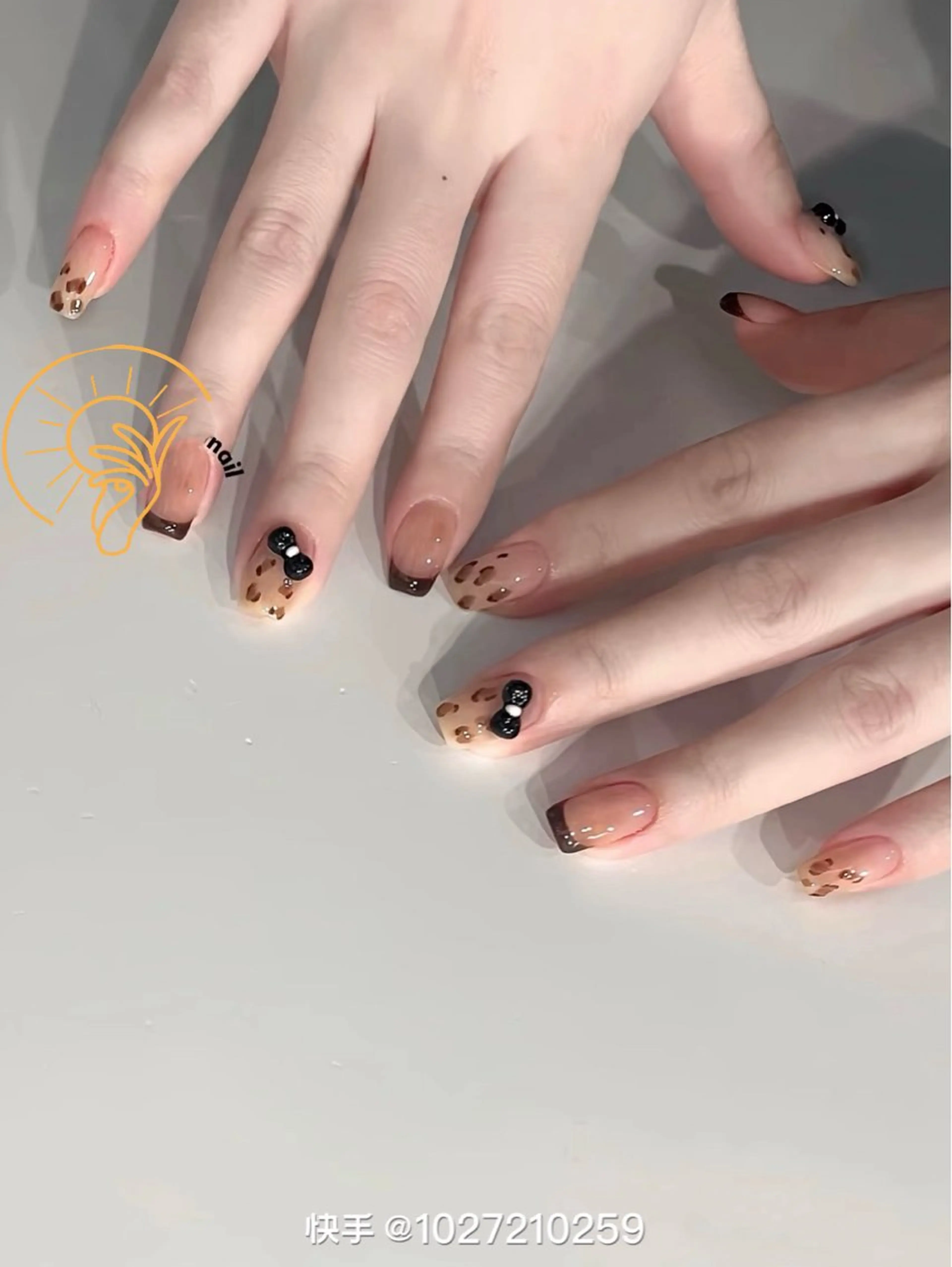 ネイル チークネイル 長さ出し フレンチネイル ガーリー 韓国ネイル sun nail池袋 モデル募集のネイルデザイン