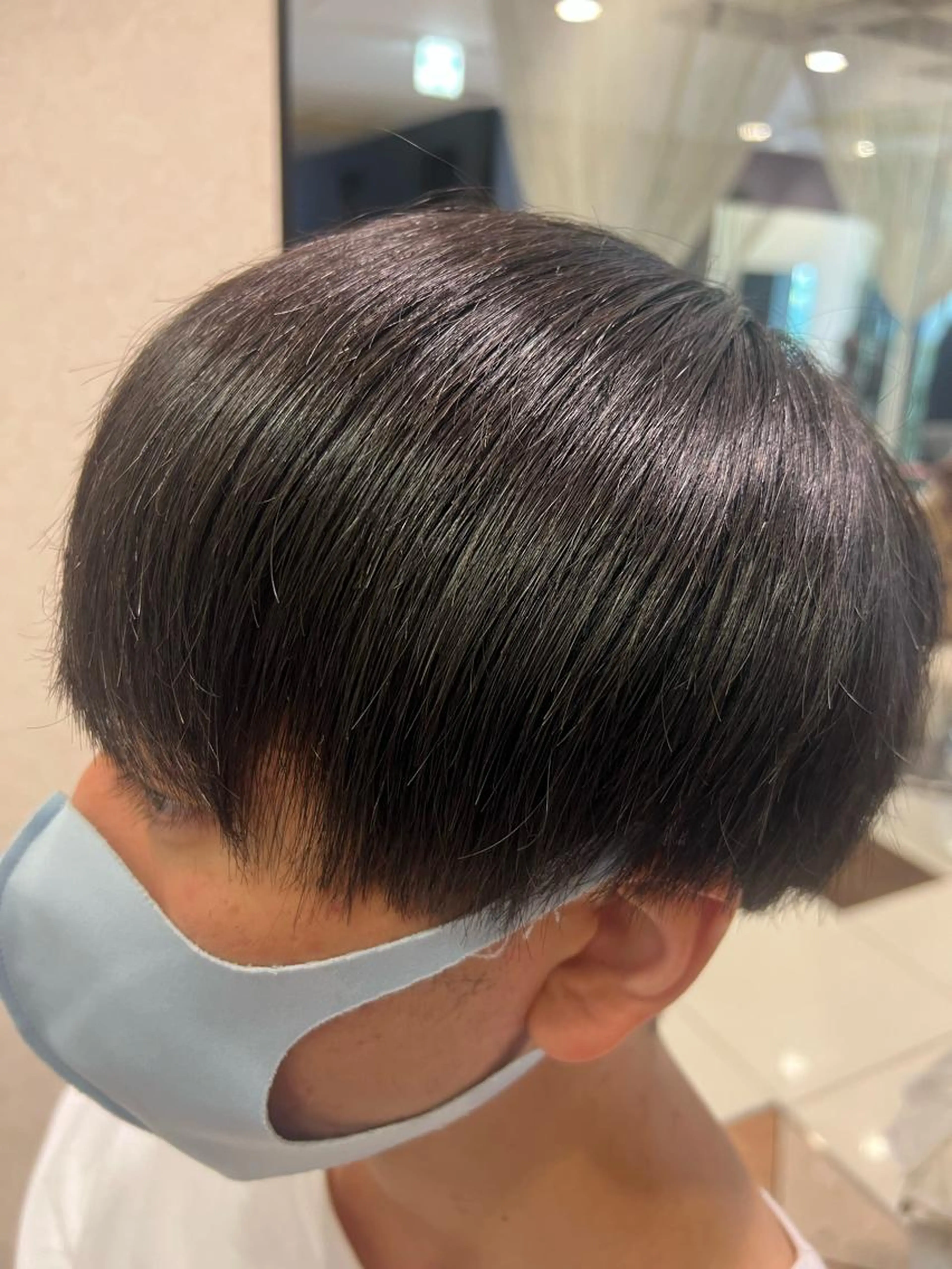 🍄刈り上げマッシュ➕✨プレミアム縮毛矯正✨➕トリートメント➕眉カット ➕ ホームケアー次の写真