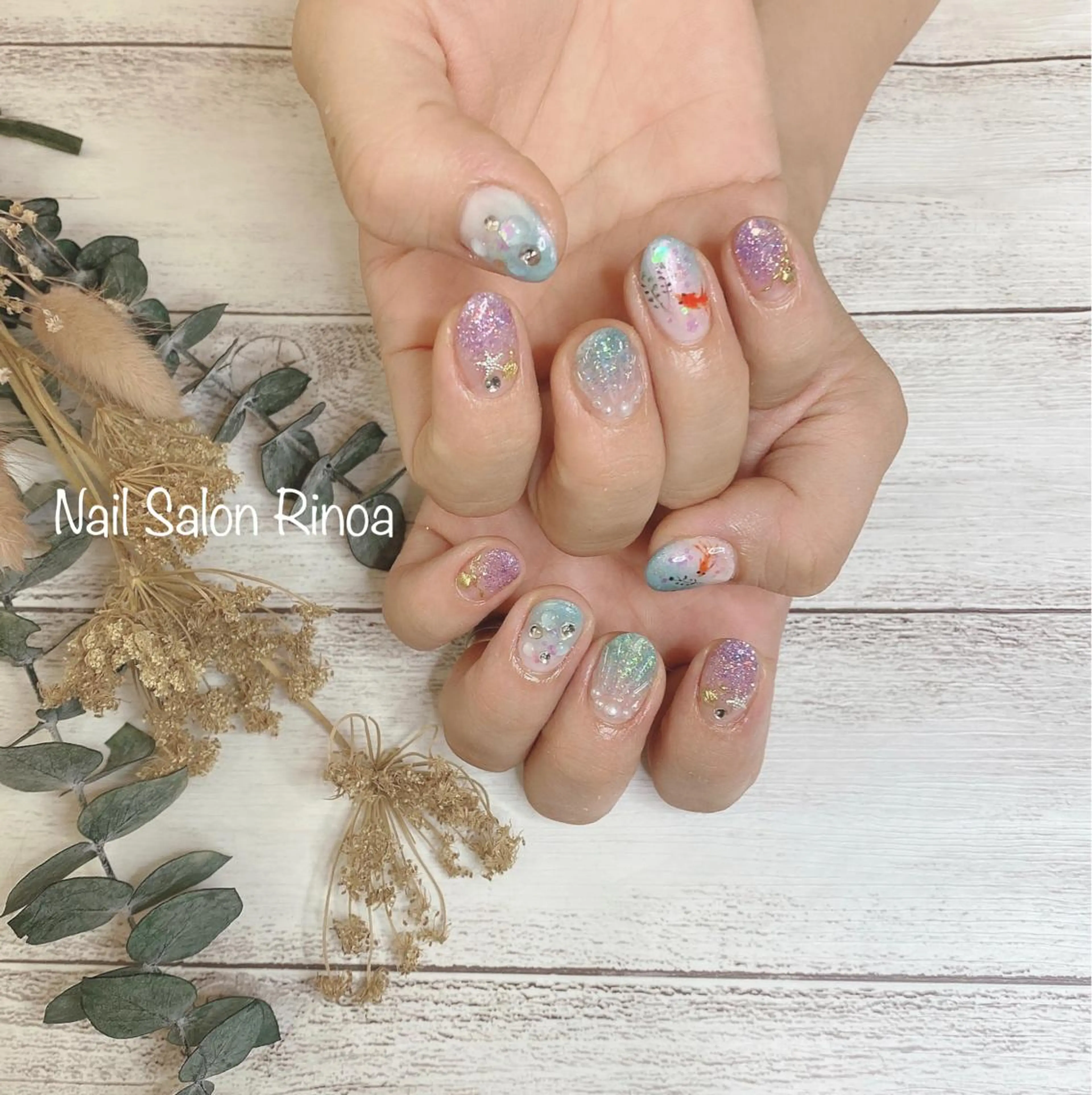 ネイル Nail Salon Rinoaのネイルデザイン