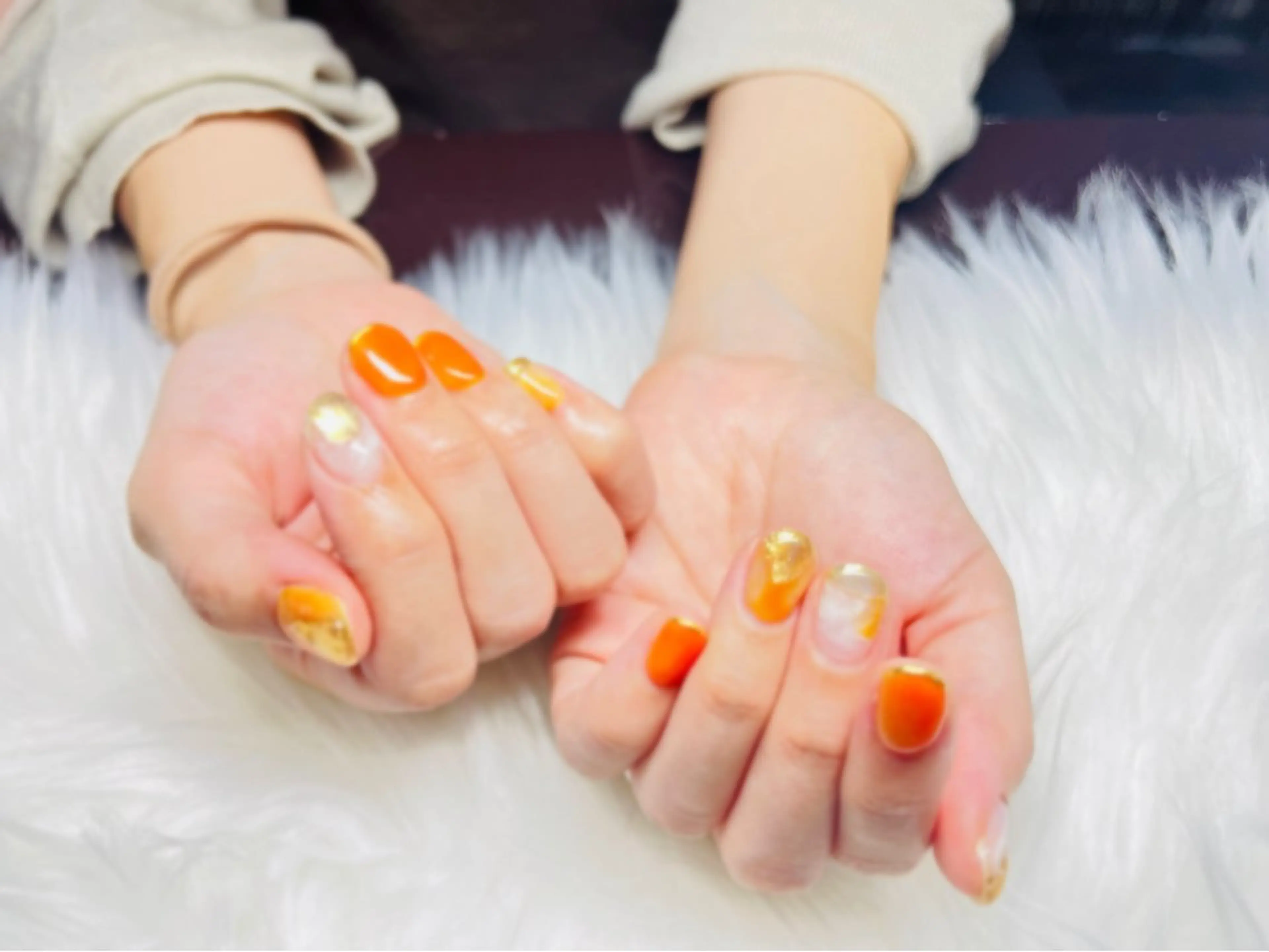 ネイル 持ち込み ブライダルネイル AngelCoco Tabataのネイルデザイン