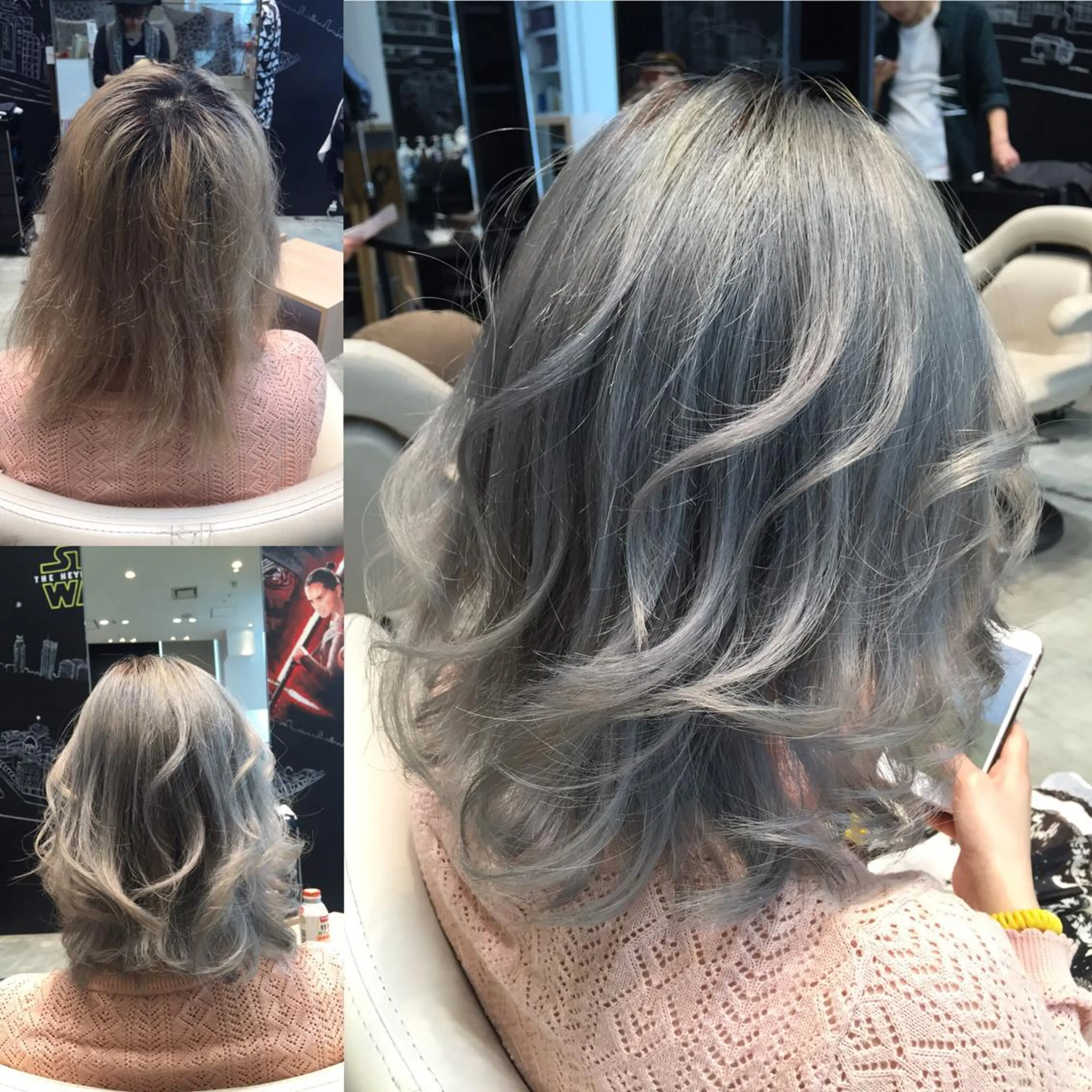 ショート ミディアム セミロング ロング カラー イルミナカラー Re:ta KANZOのヘアスタイル