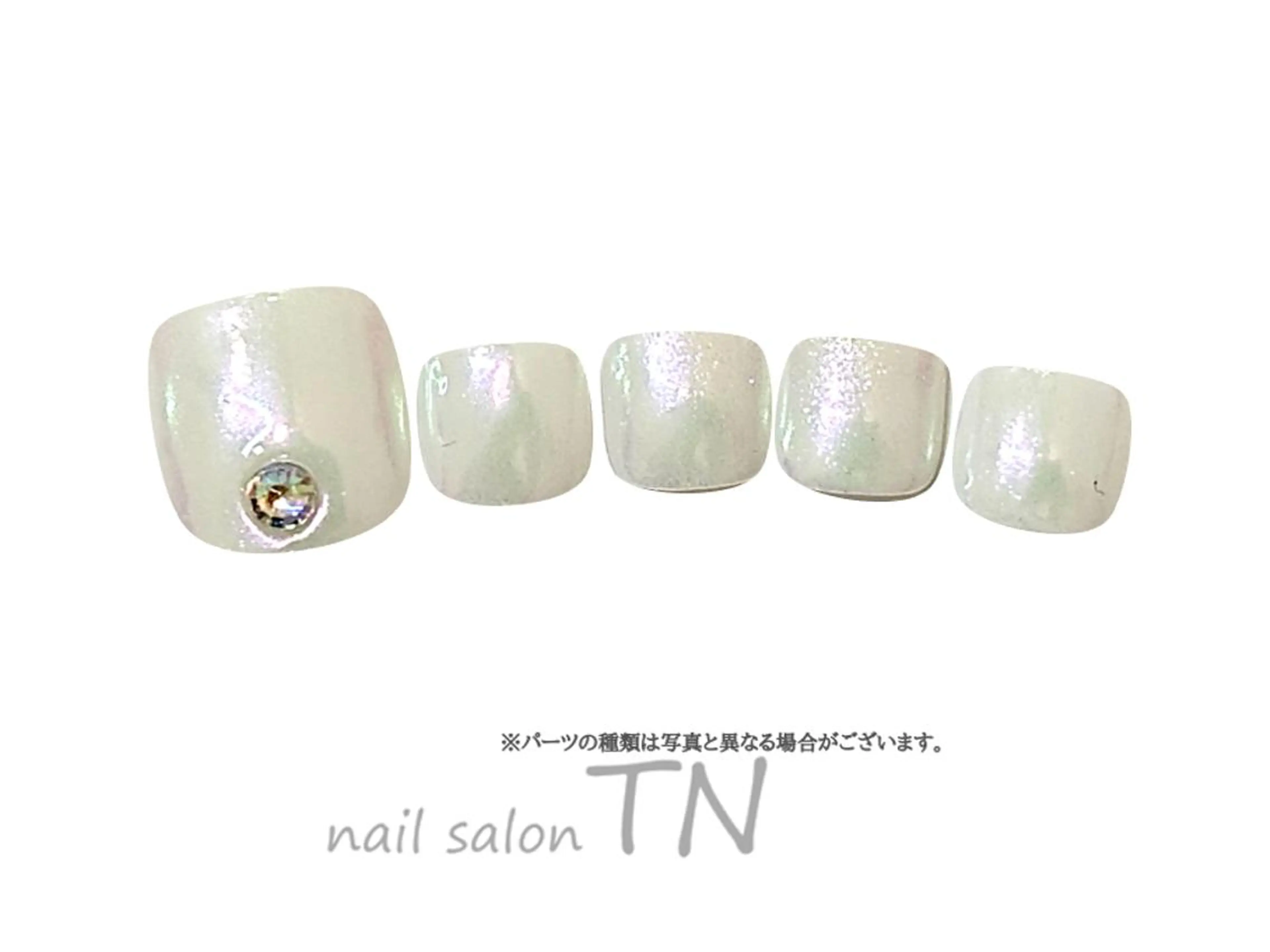 ネイル フットネイル 中島 実穂のネイルデザイン