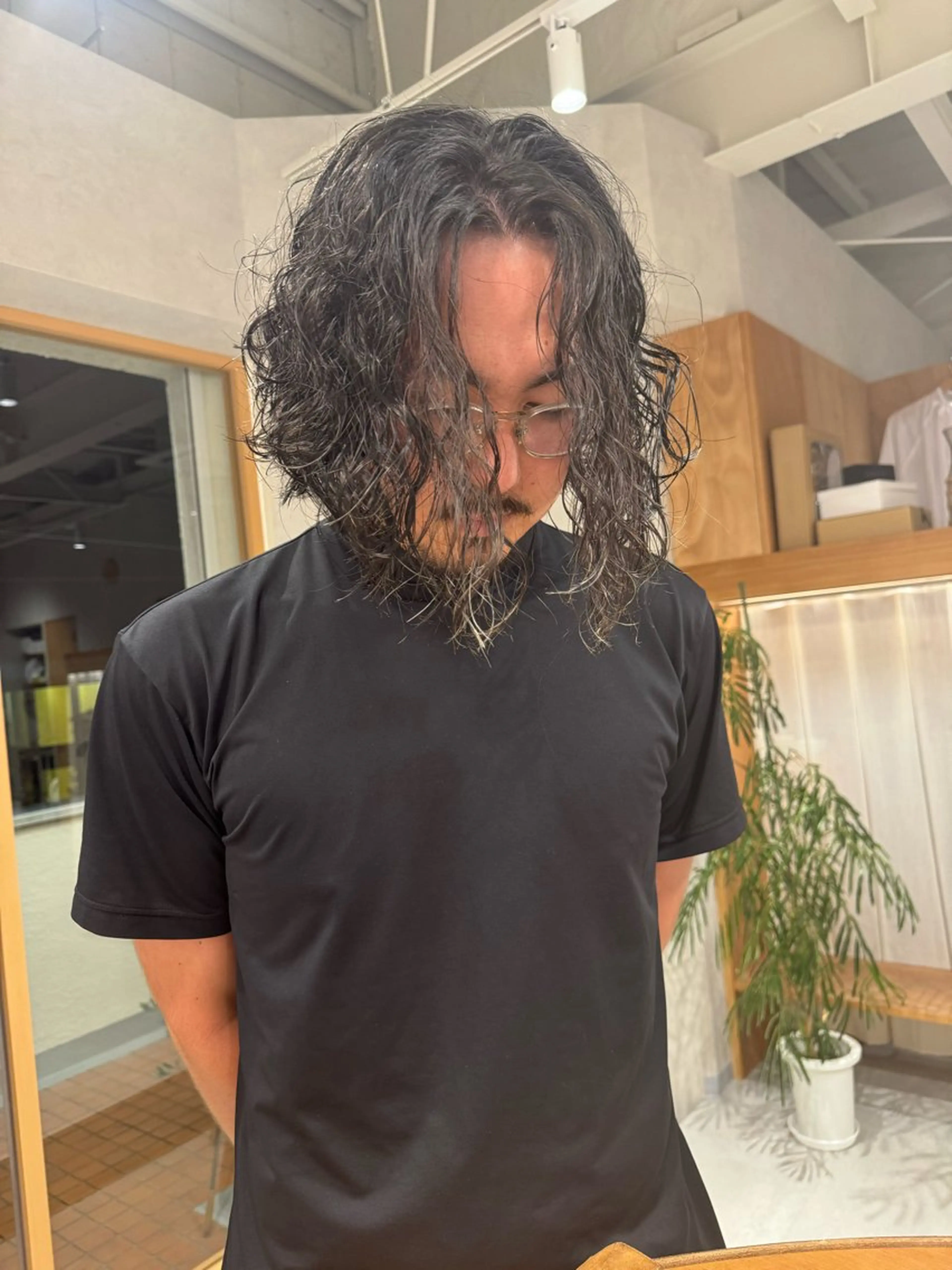 ミディアム カット レイヤー/ボブパーマ /垢抜け/タクミのヘアスタイル