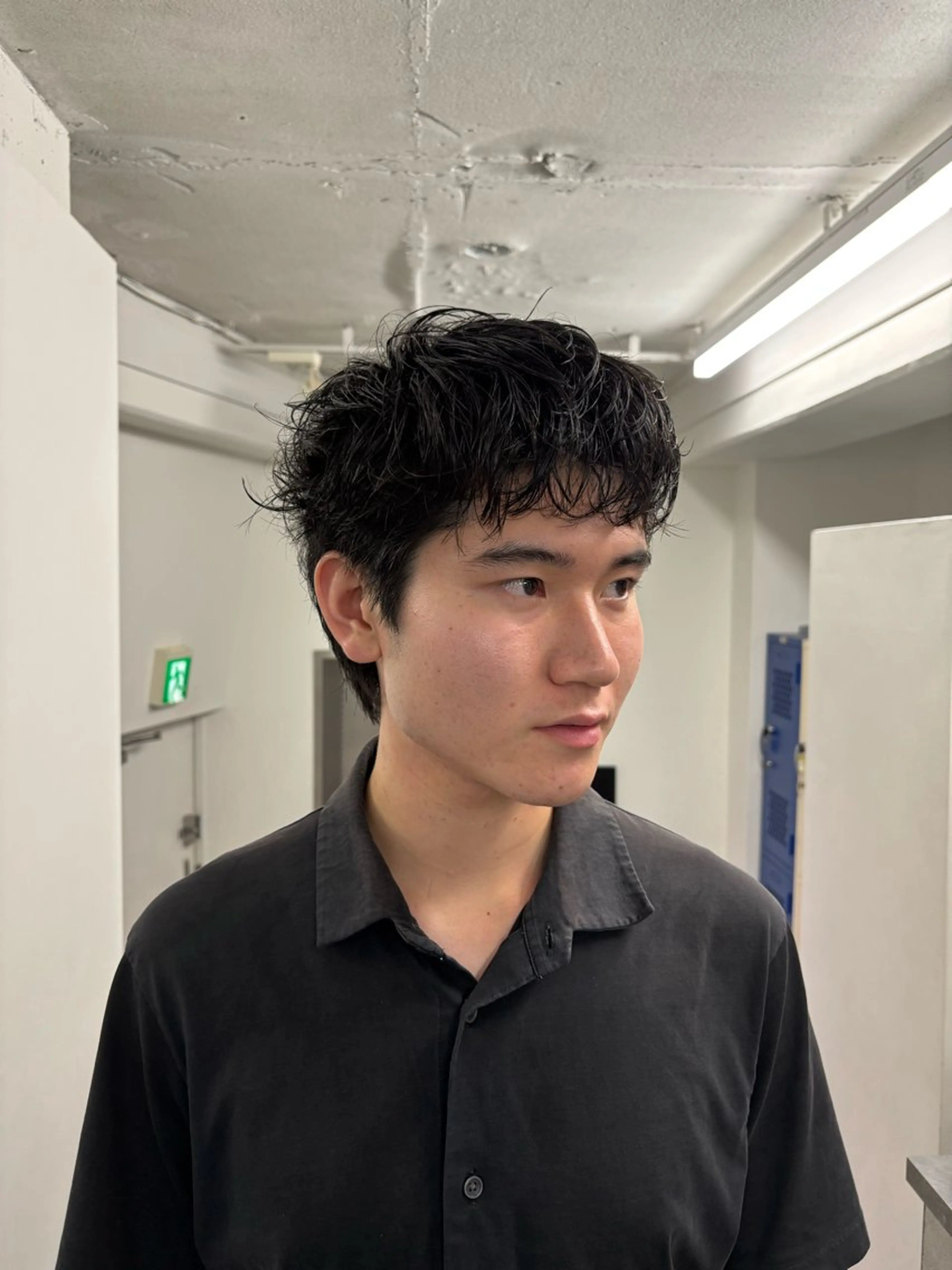 ショート メンズ スパイキーショート ショートヘア 【メンズ特化】 オオヤチユソラのヘアスタイル