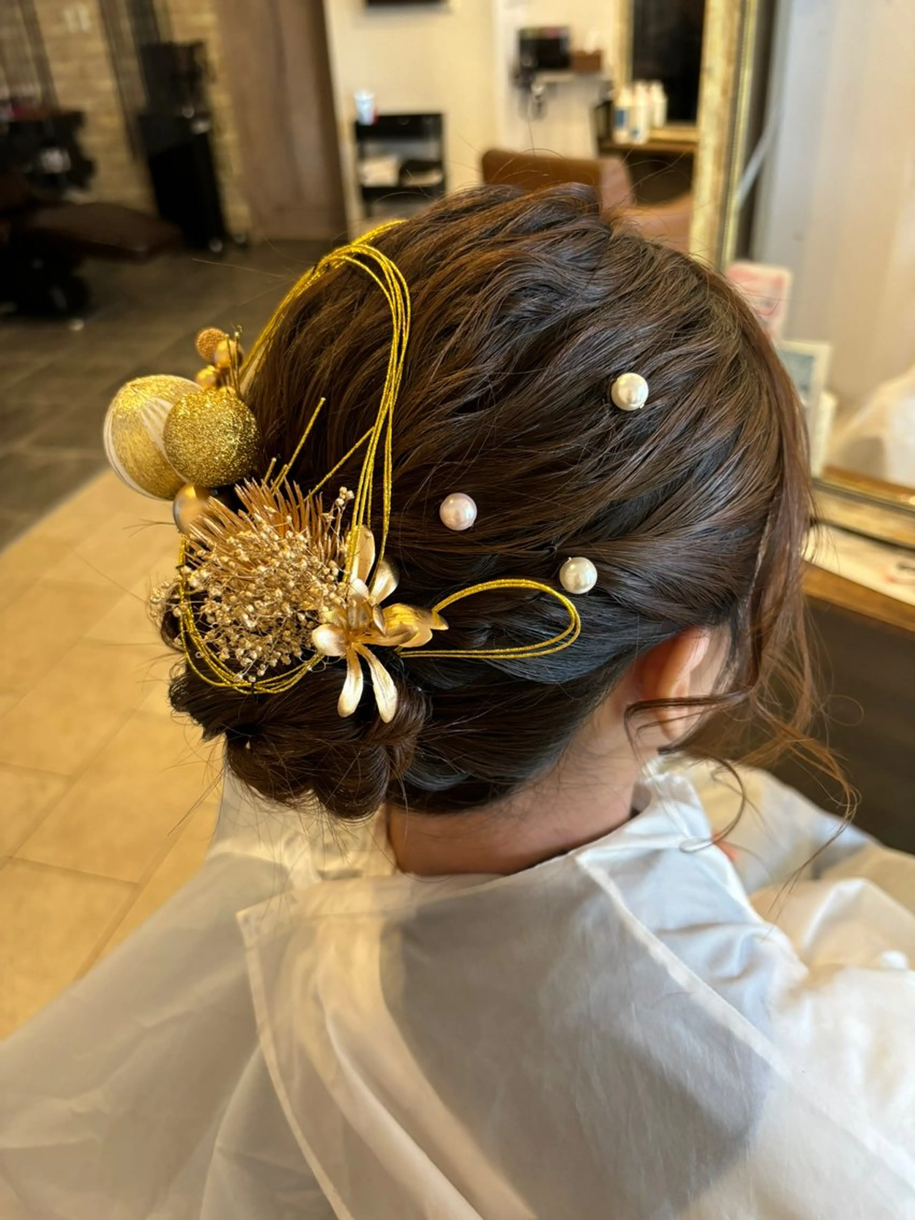 ヘアアレンジ ヘアセット ami eye&nail所属・小林 亜美のマツエク・マツパデザイン