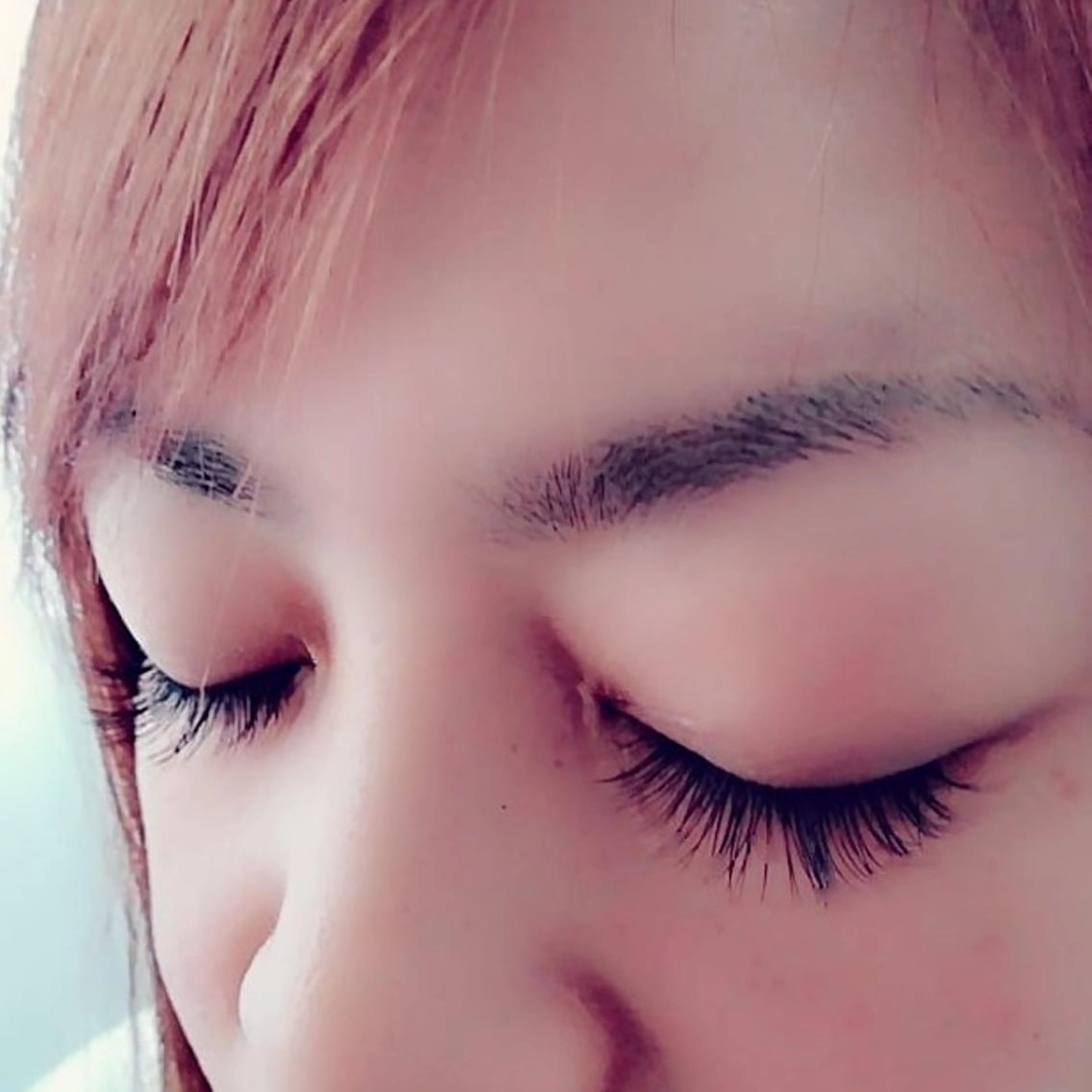 マツエク・マツパ 付け放題 キュート フラットラッシュ ナチュラル セーブル 吉岡 ゆうなのマツエク・マツパデザイン