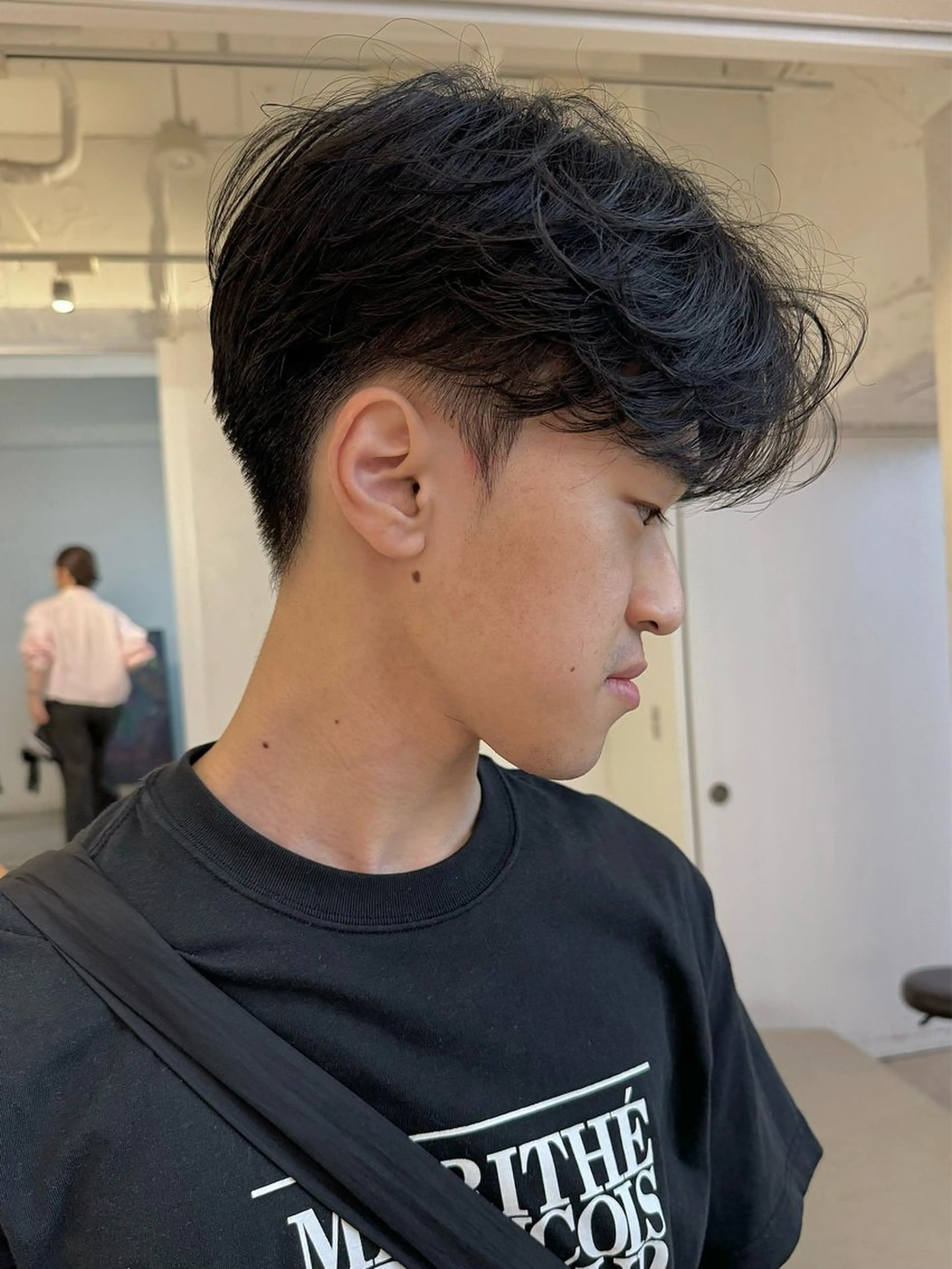 パーマ メンズ カット パーマ 🇰🇷カルマパーマ kaito🇰🇷のヘアスタイル