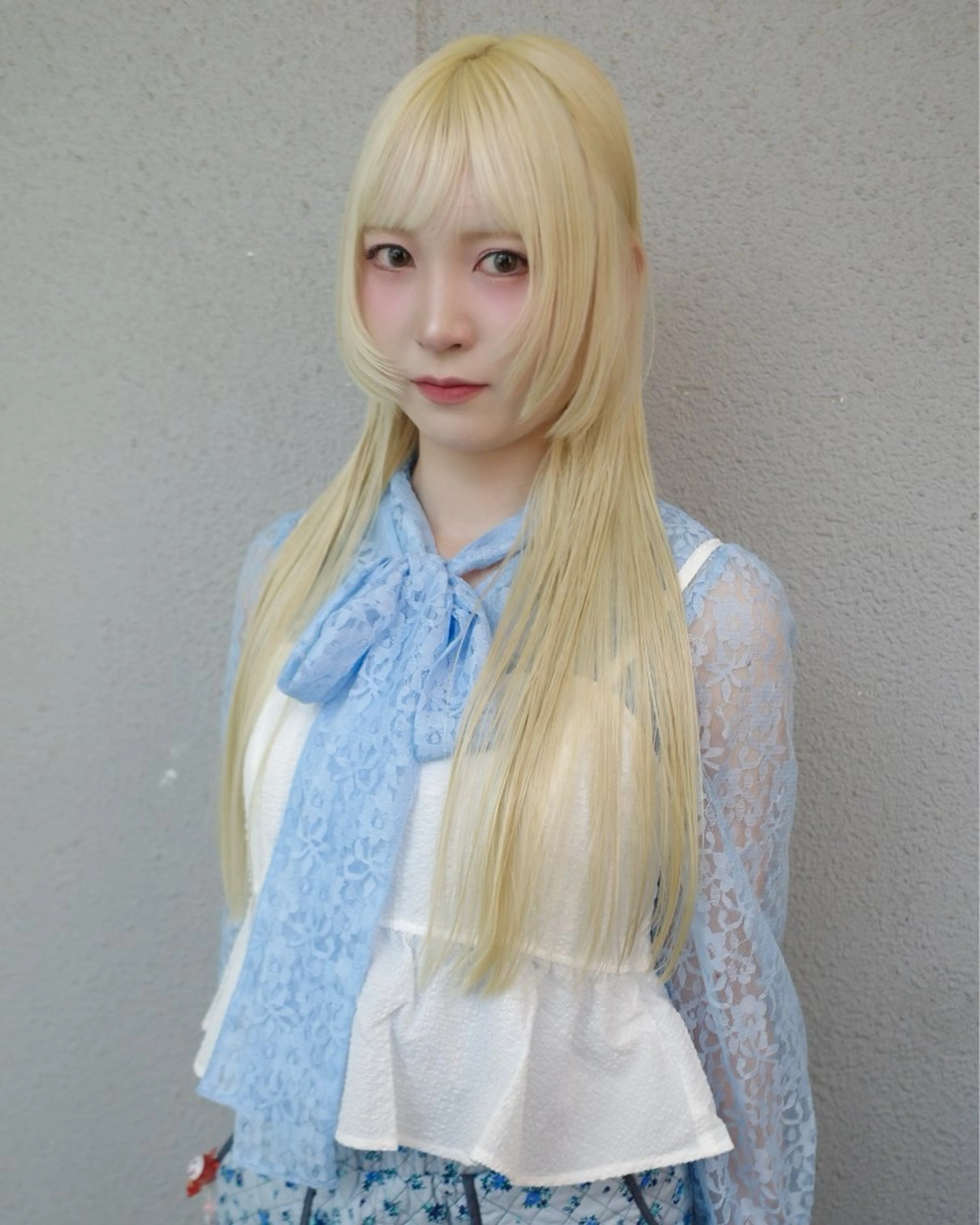 ロング カラー カット ヘアカラー トリートメント SALOWIN所属・ブリーチ✨ ボブ✨レイヤーのヘアスタイル