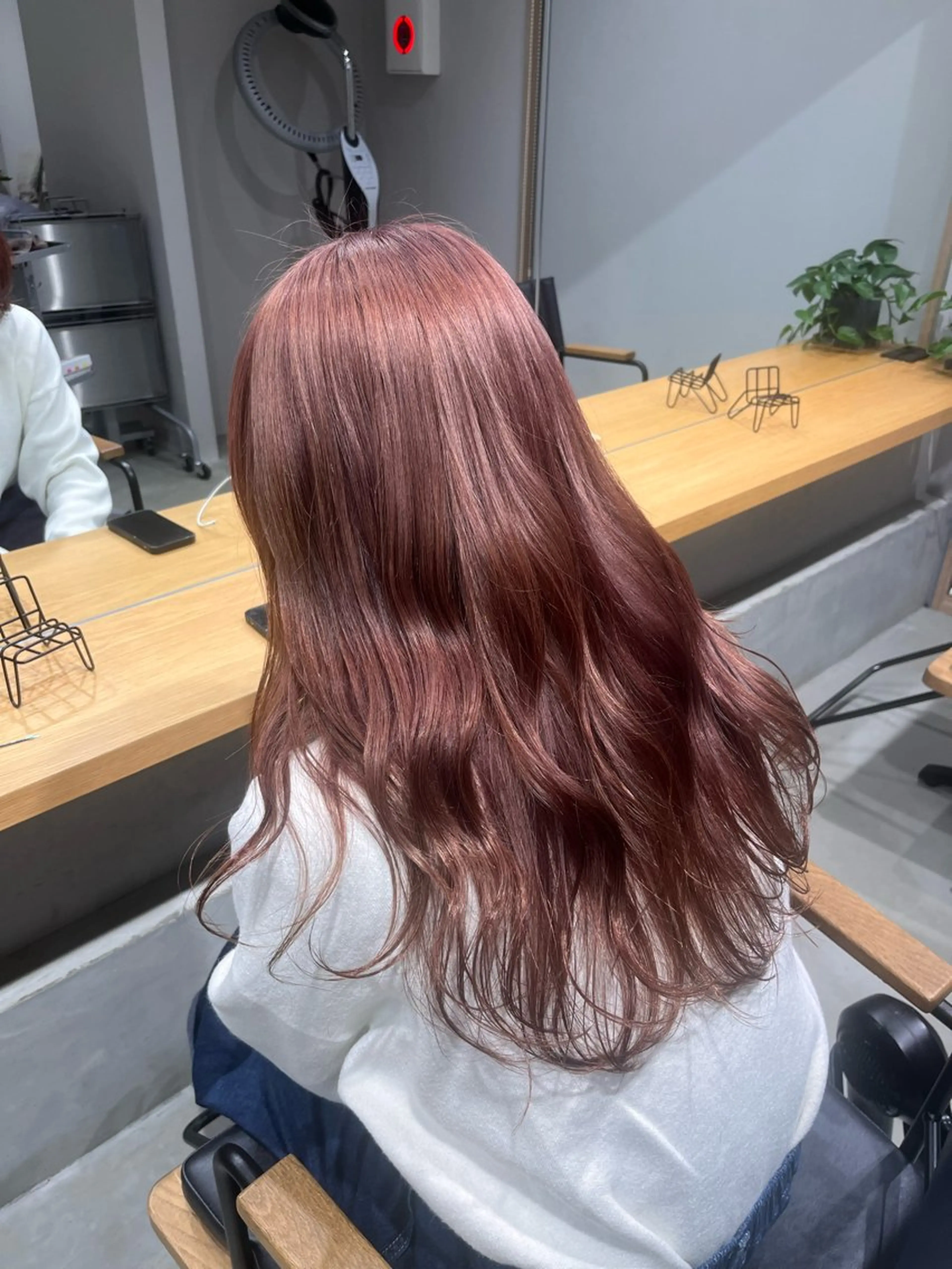 ロング カラー ブリーチ MINX The pass所属・透明感ケアカラー/ レイヤー/ryokaのヘアスタイル