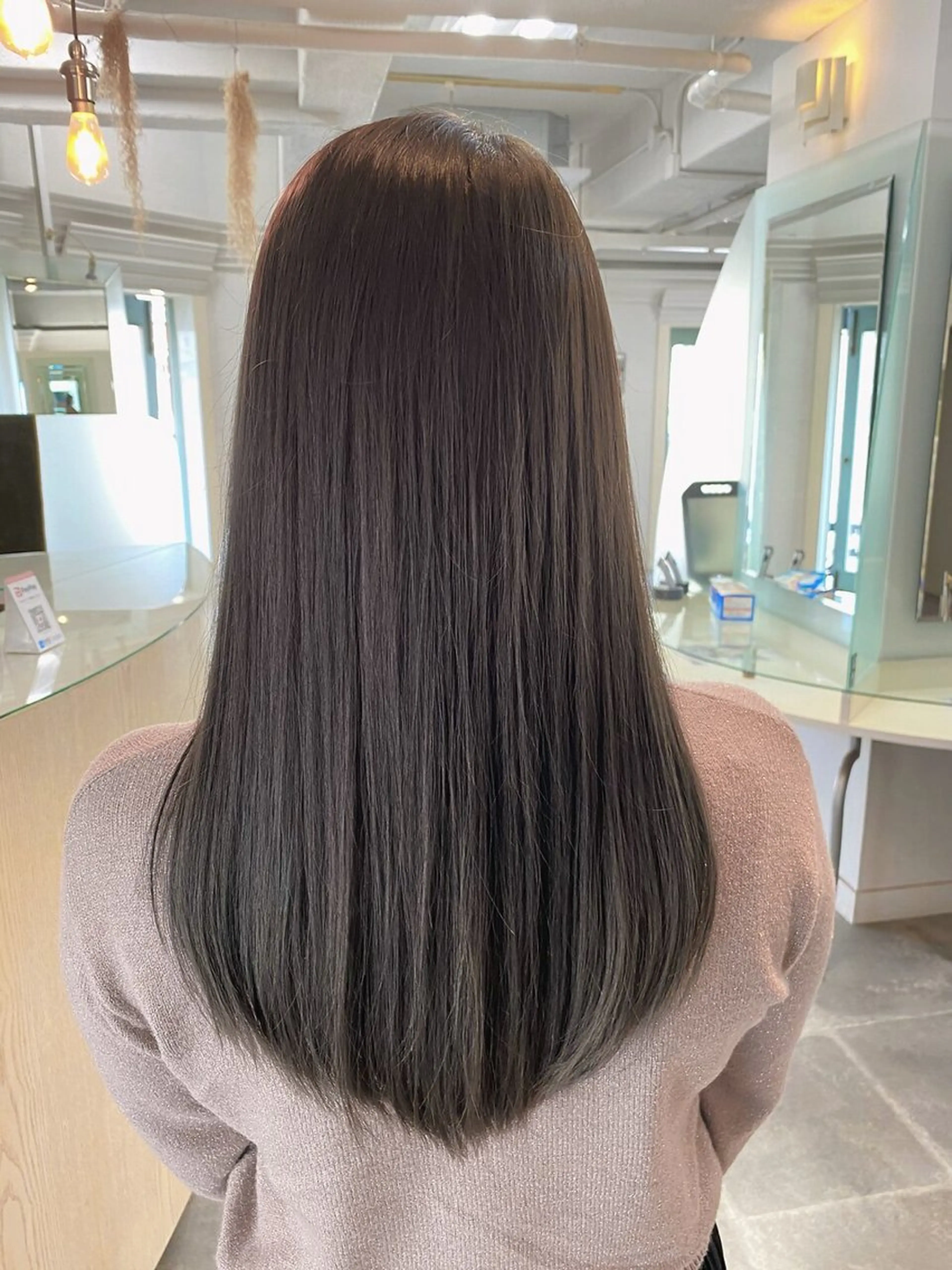 ロング しが りょーたのヘアスタイル