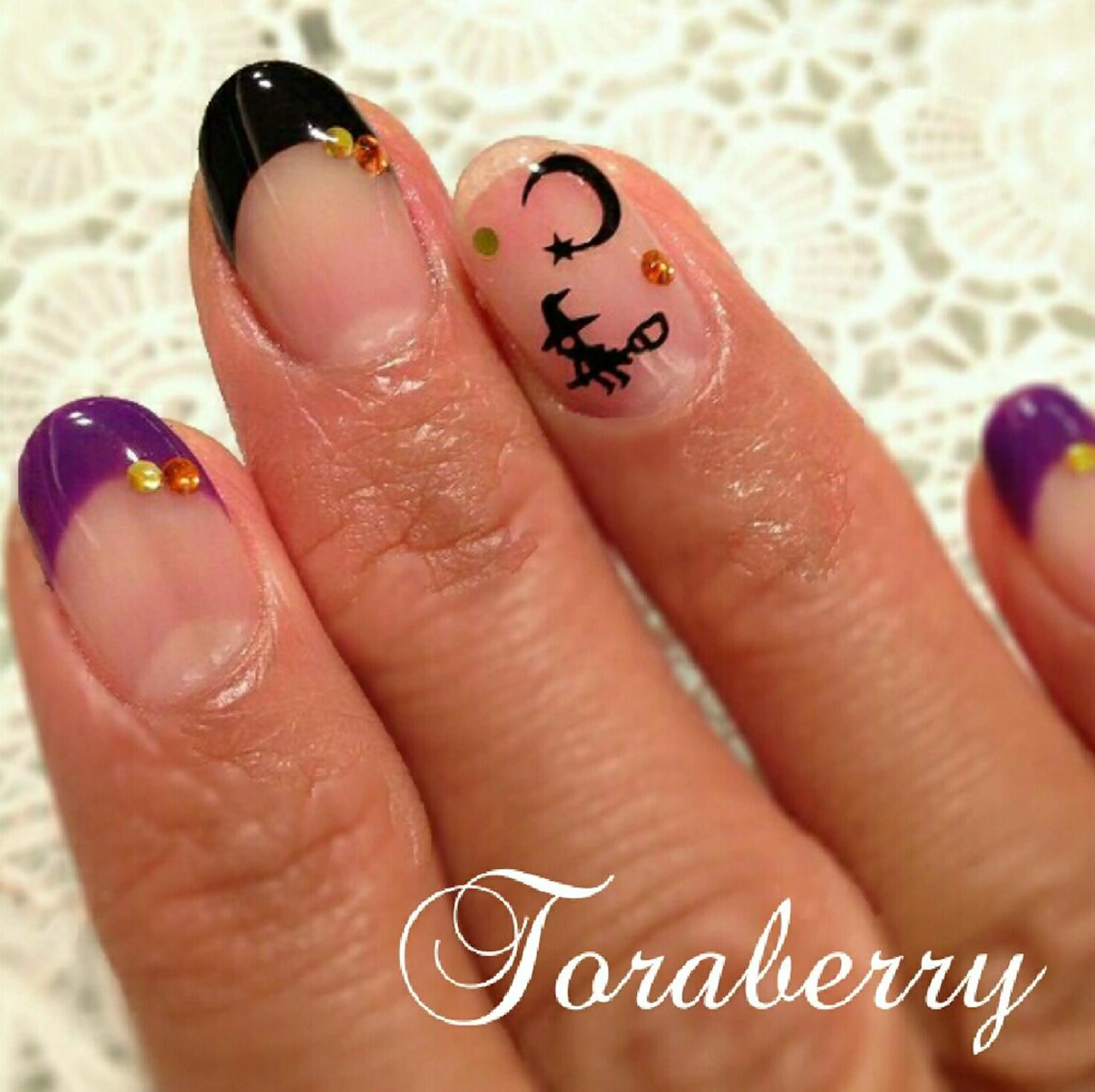 ネイル ハロウィン ネイリスト なつみのネイルデザイン