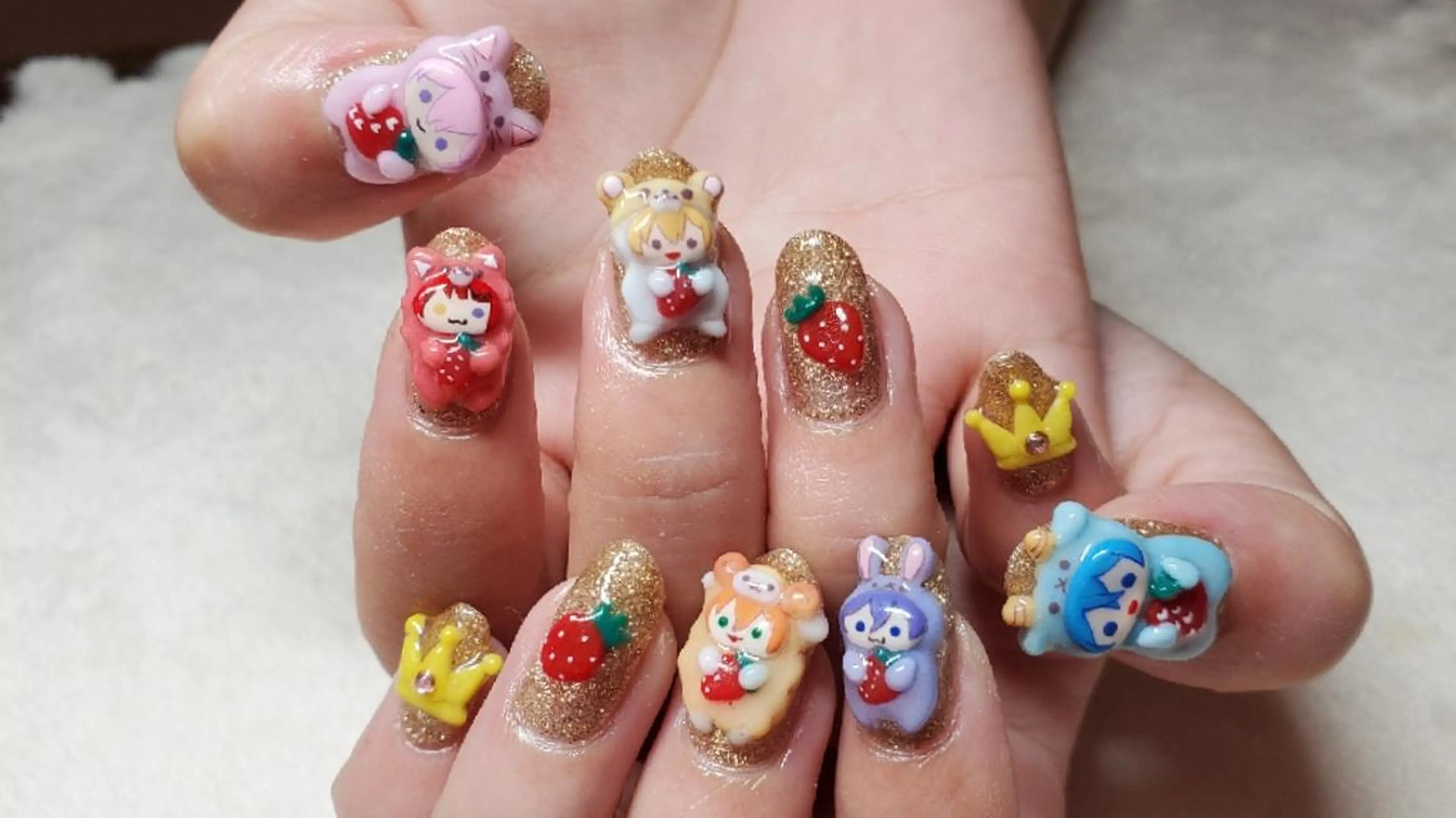 ネイル アートネイル ジェルネイル おで@ oderi_nailのネイルデザイン