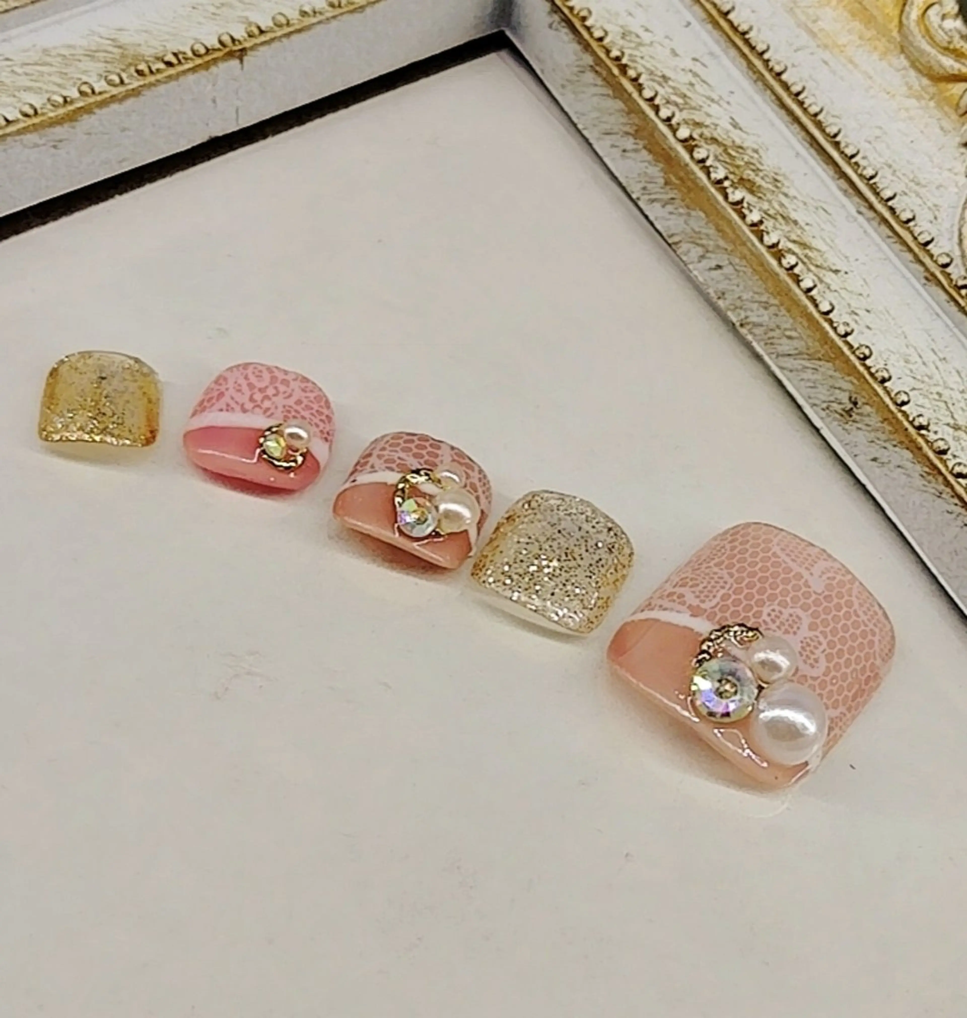 ネイル フットネイル Jewel SecretBaseのネイルデザイン