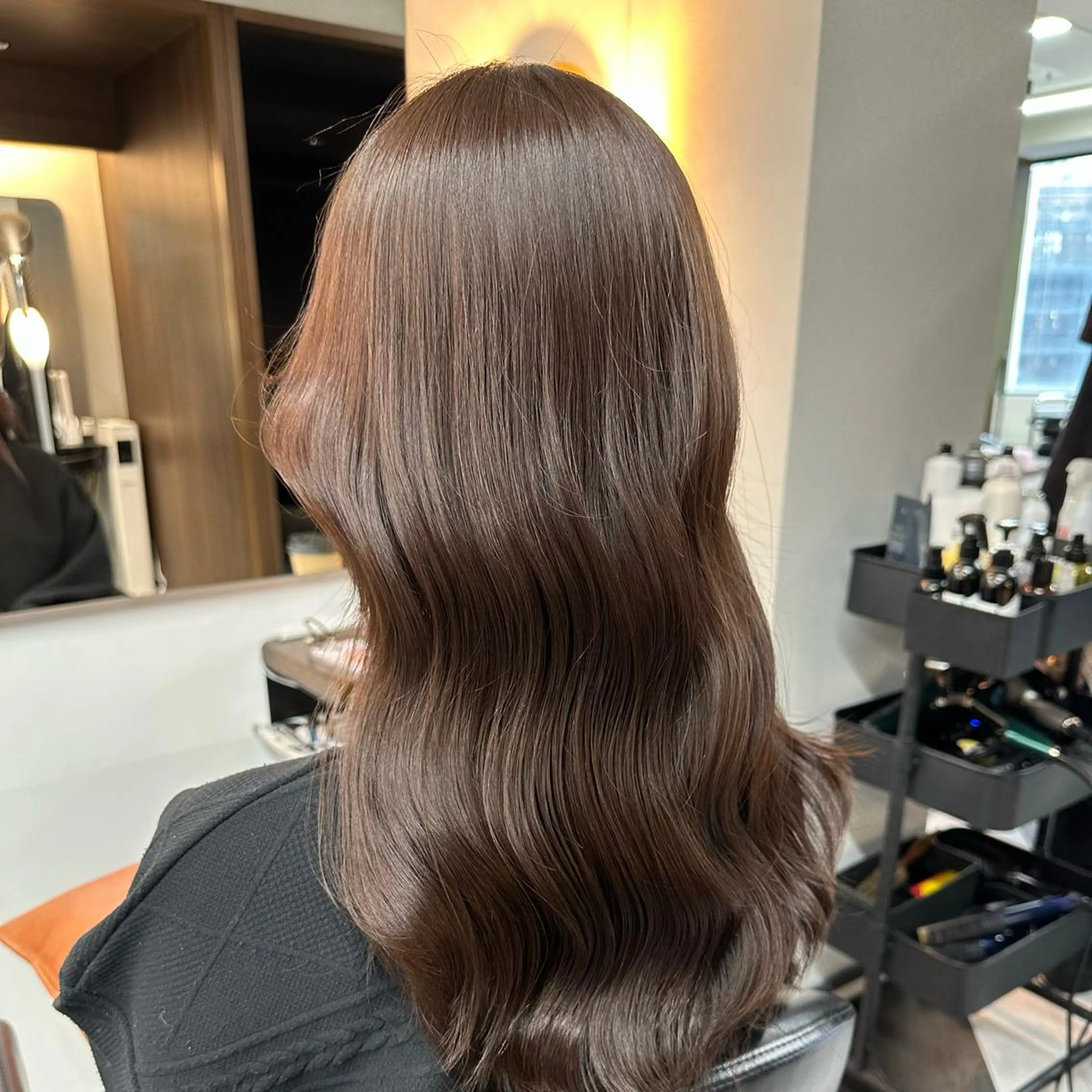 ロング カラー 守屋 寿哉のヘアスタイル