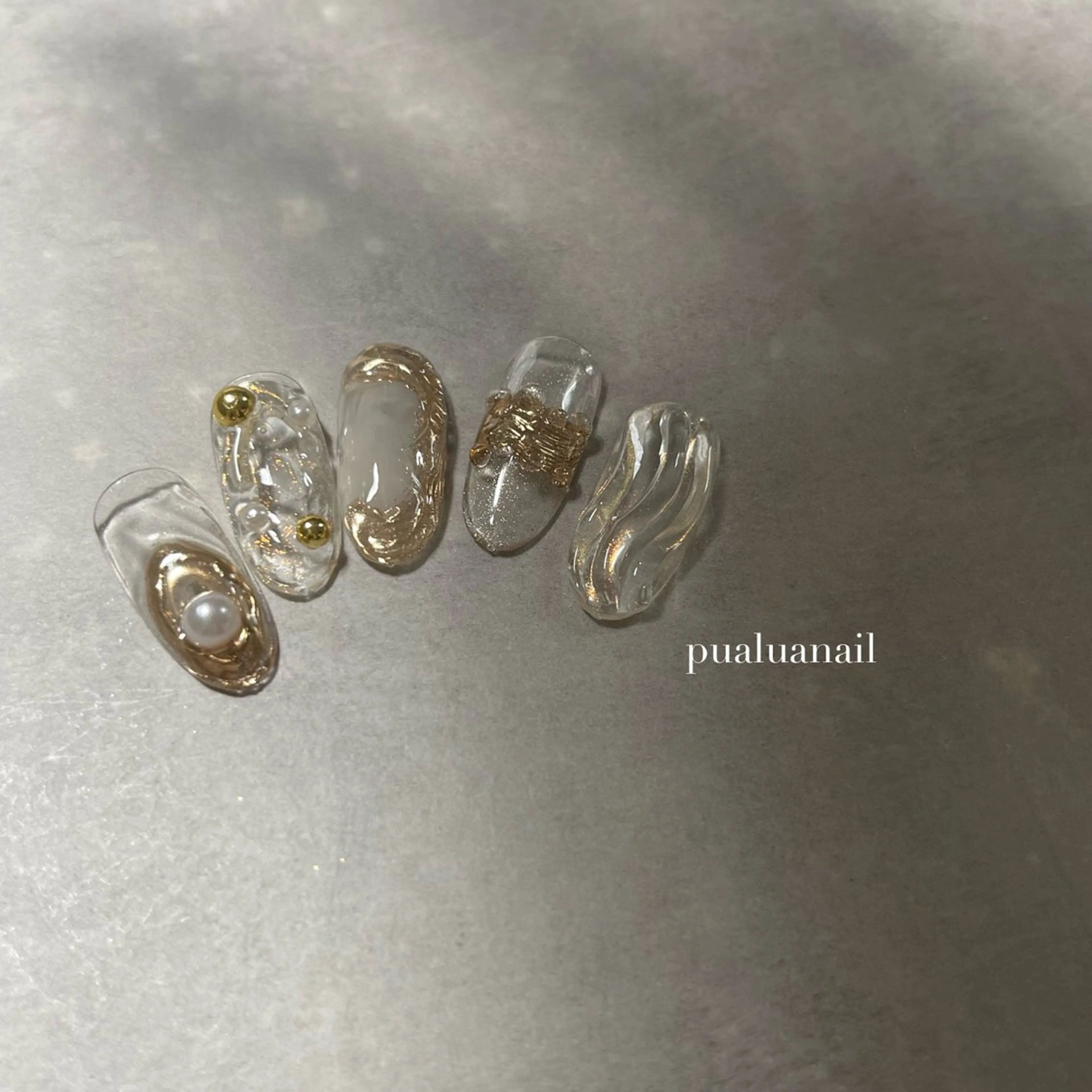 ネイル ハンドネイル pualua miharuのネイルデザイン