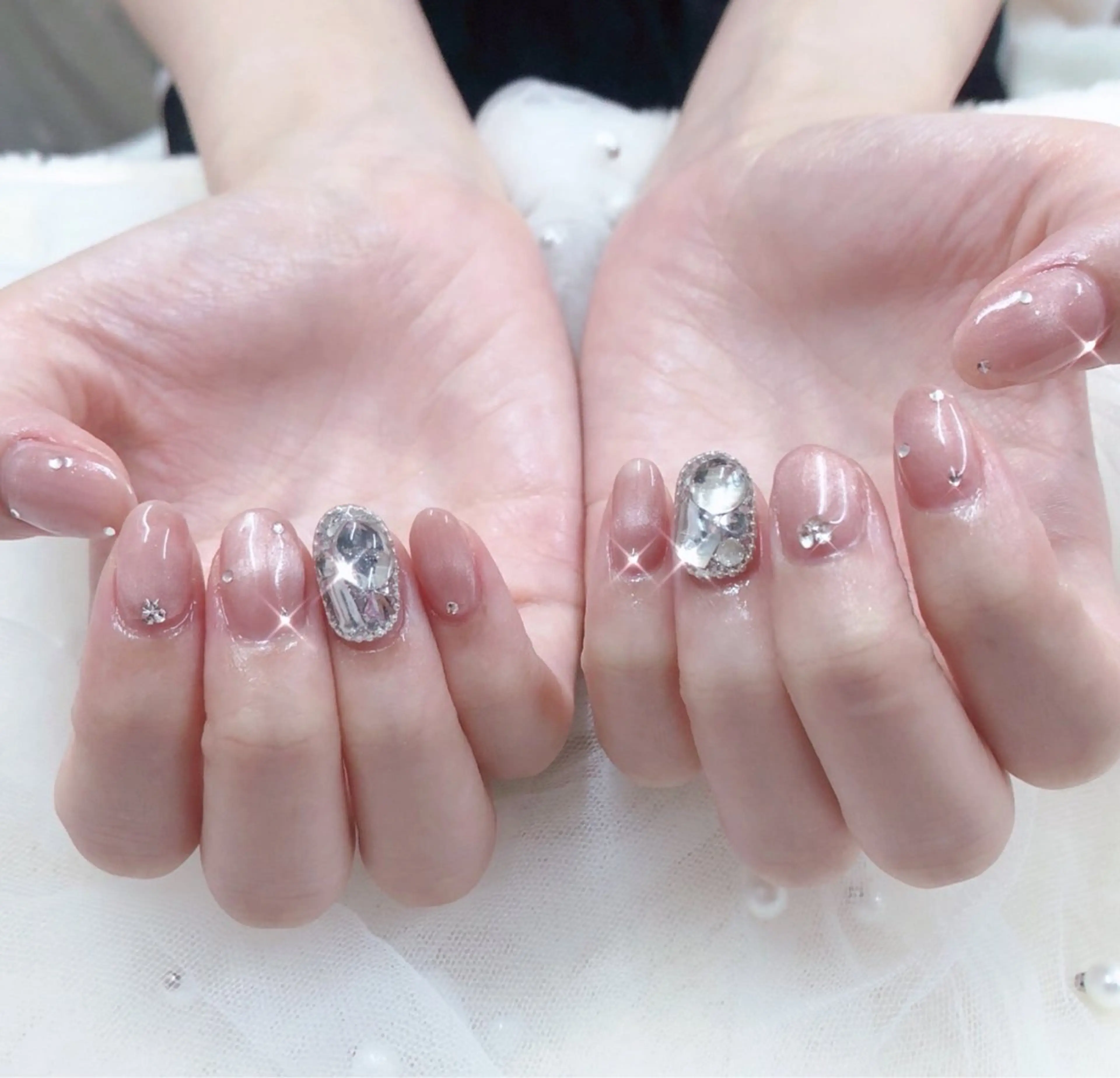 ネイル べっ甲ネイル フットネイル ゴールド マグネットネイル ミラーネイル ハンドネイル ハンドケア 大門浜松町 ネイルのネイルデザイン