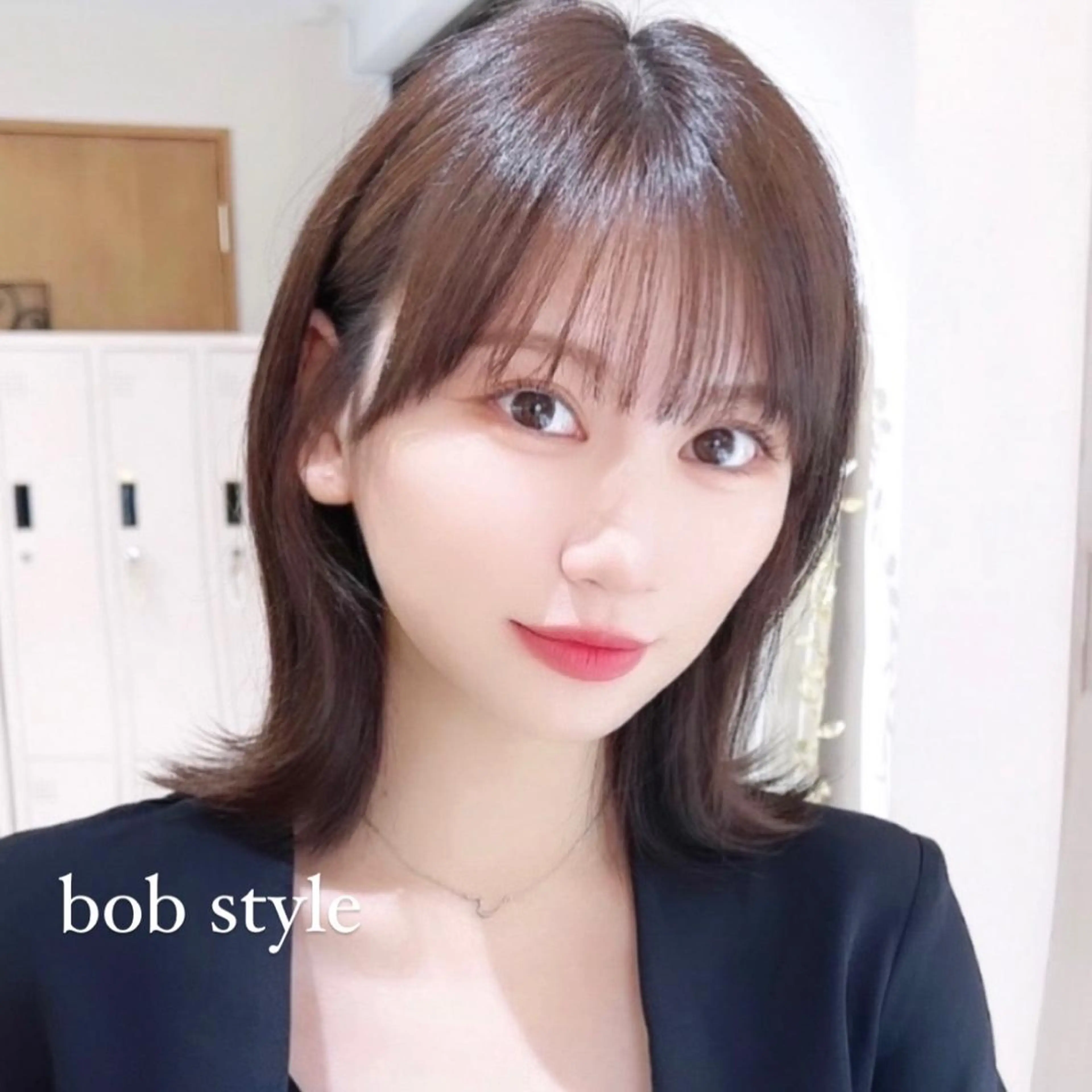 韓国式🇰🇷前髪、顔周りのみカット＋うるつやカラー＋トリートメント12980の写真