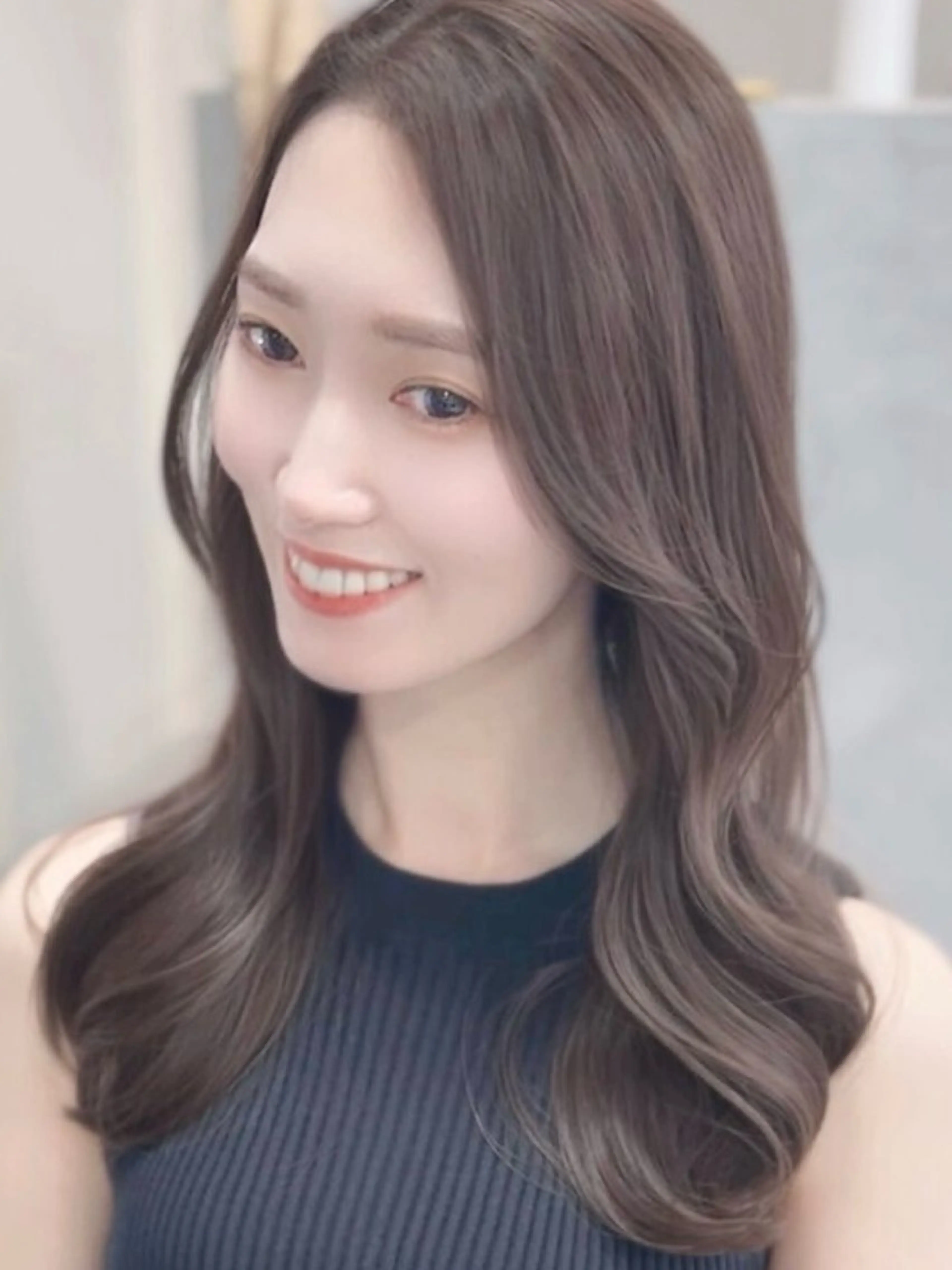 ロング ヘアカラー トリートメント XELM_ Aoiのヘアスタイル