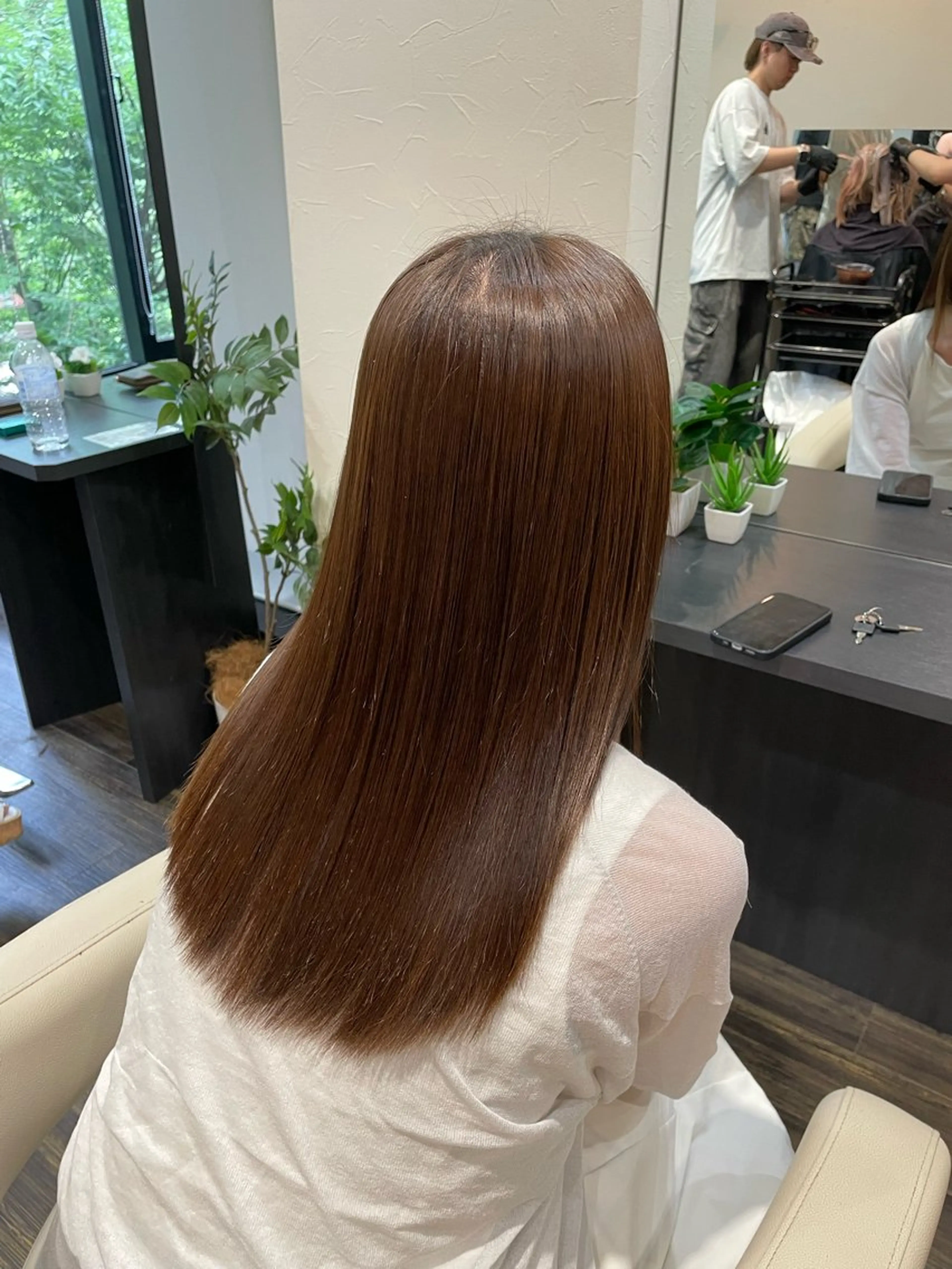 ロング 脇 麻紘のヘアスタイル
