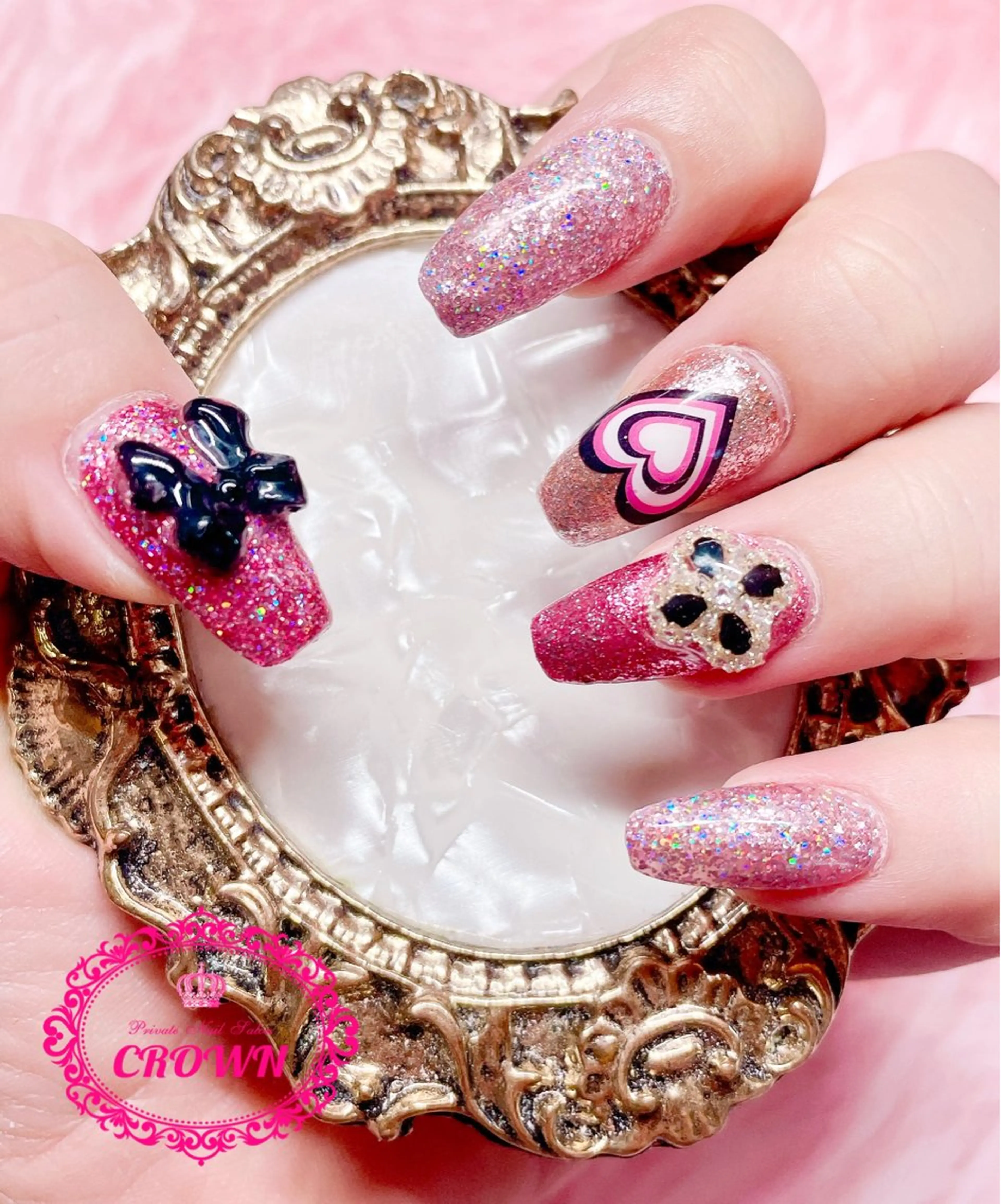 ネイル CROWN プライベートサロンのネイルデザイン