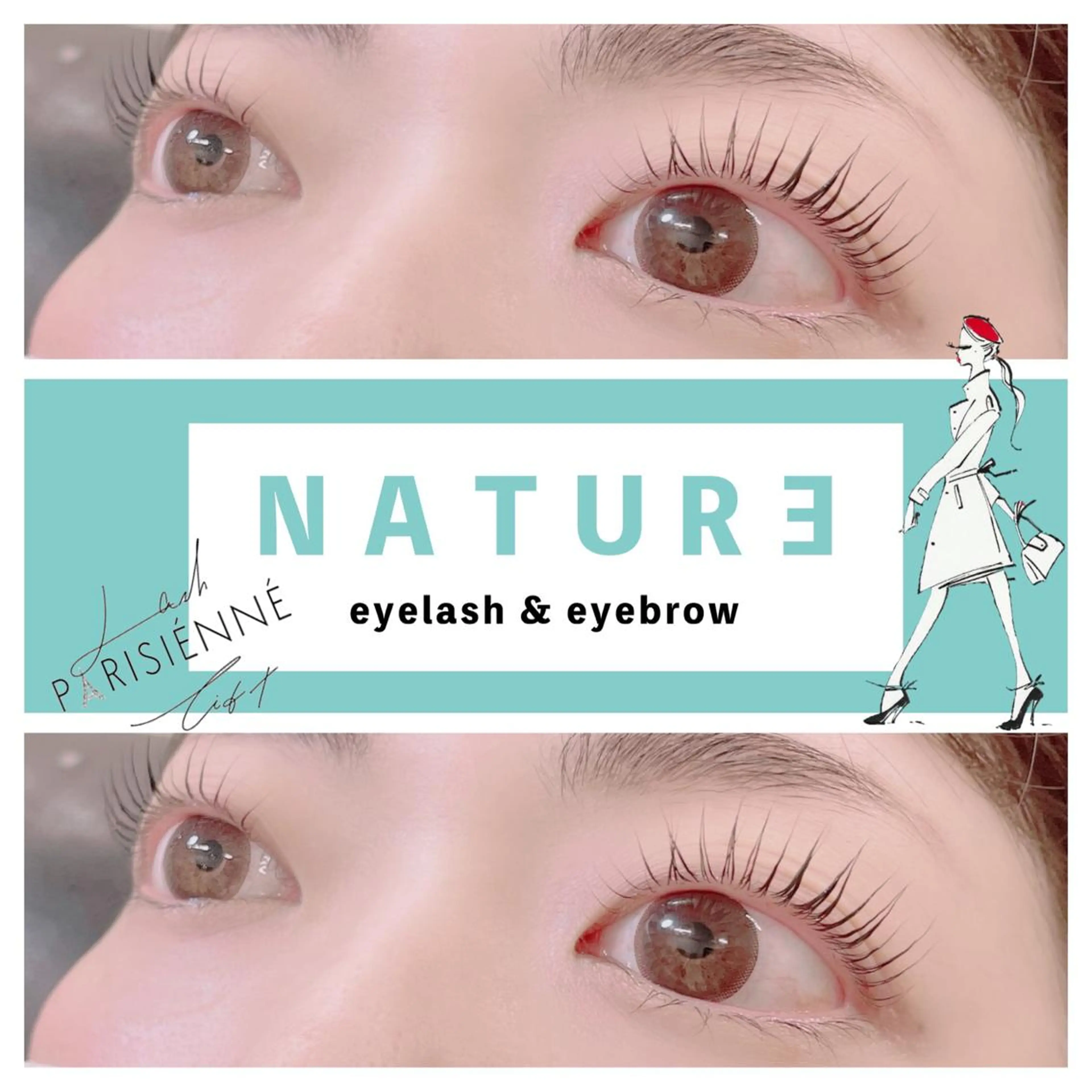 マツエク・マツパ NATURE MIYUのマツエク・マツパデザイン