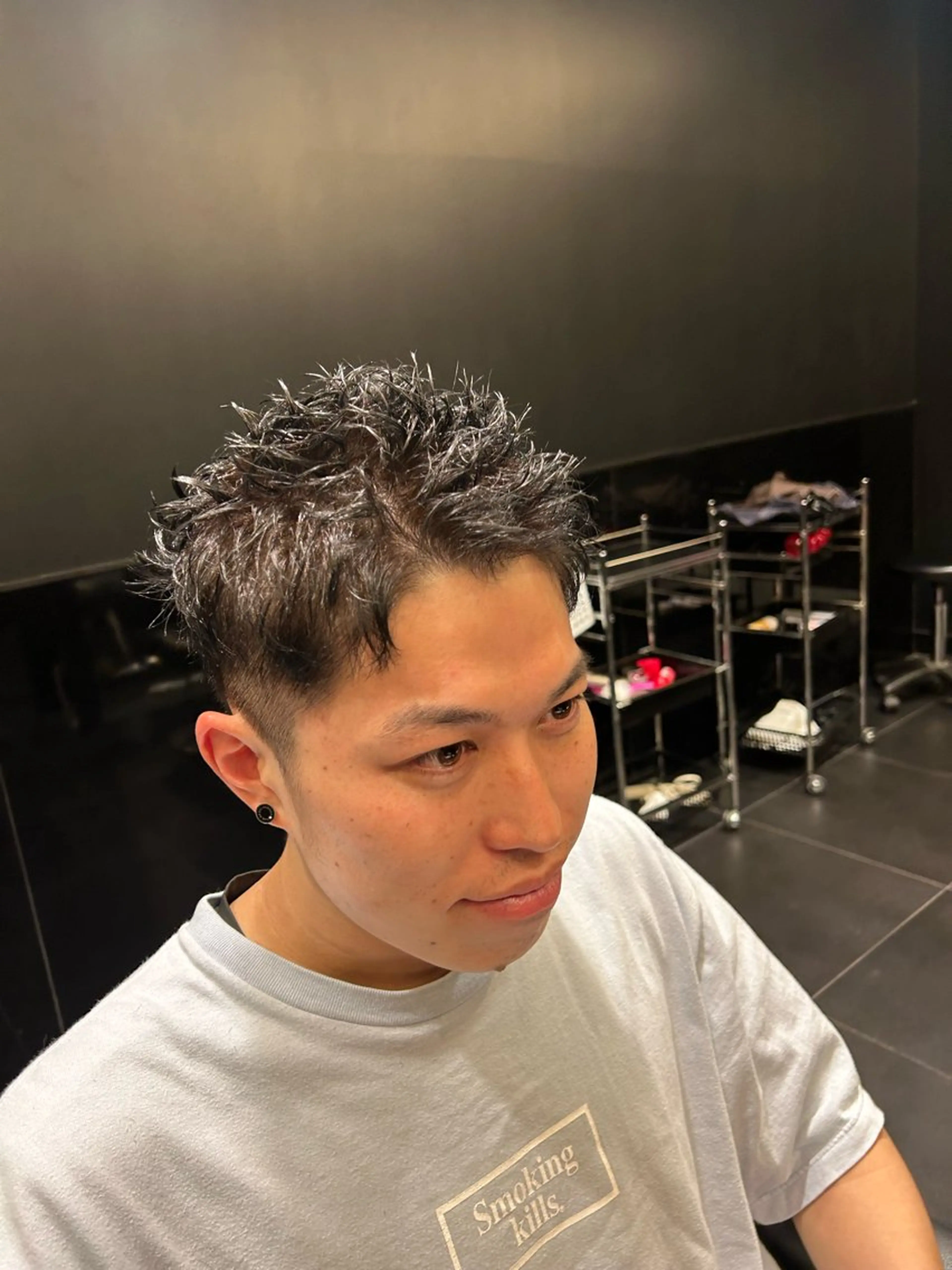 ショート 🃏菅原男🃏 【men's職人】のヘアスタイル