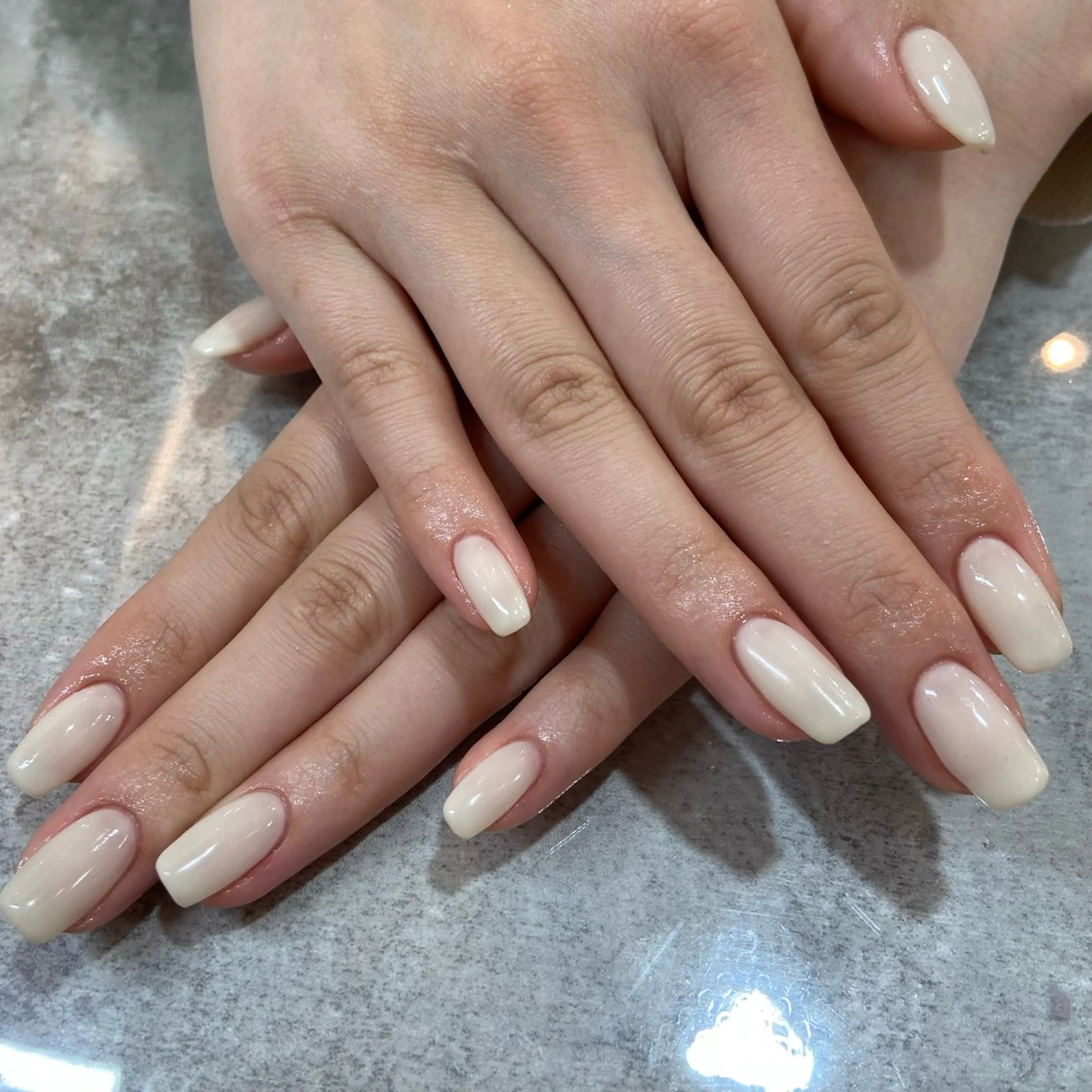 ネイル ワンカラーネイル Ouja Nail Academy所属・HINAKO💫 Ouja groupのネイルデザイン