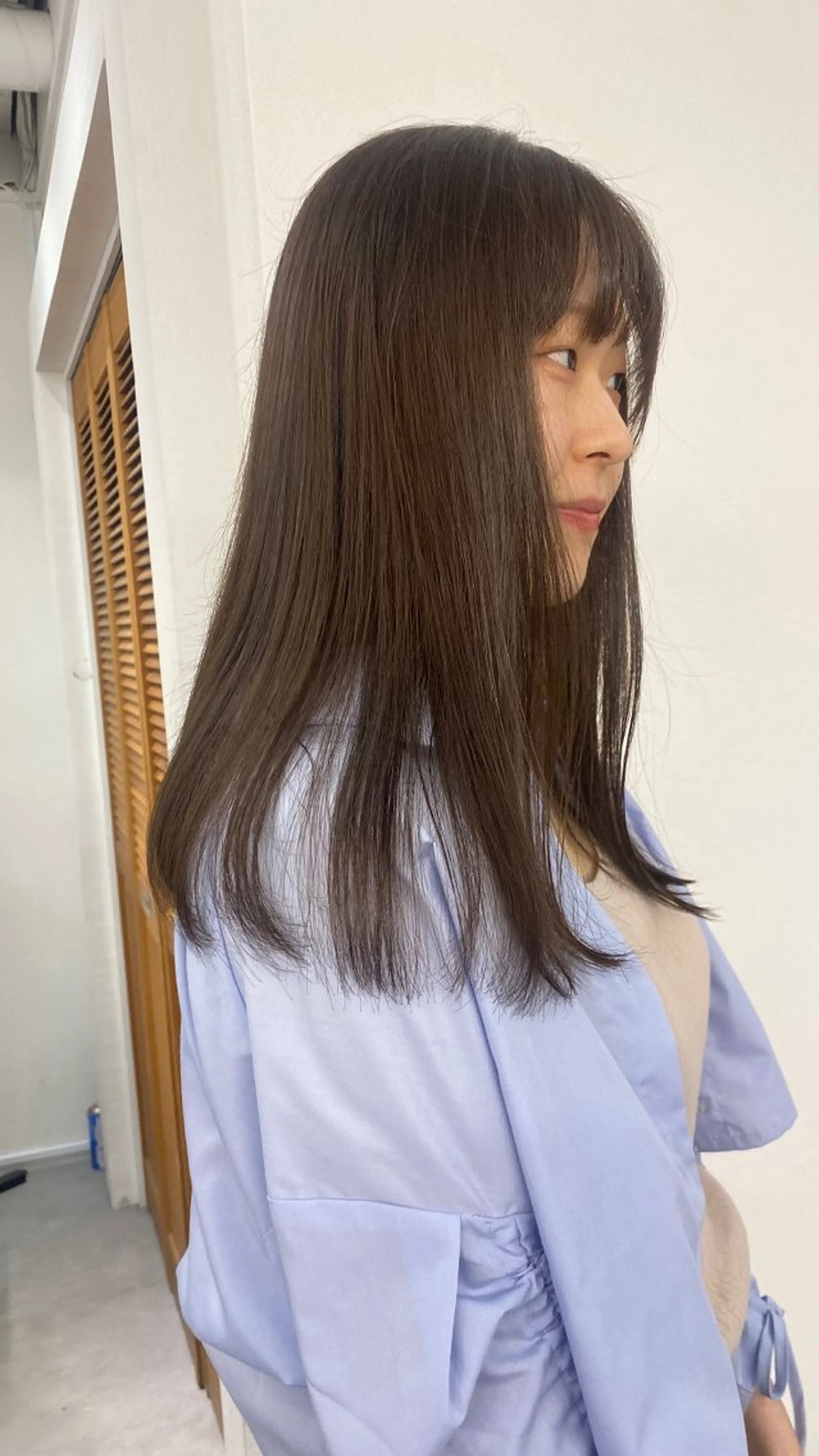 ロング カラー レイヤーボブ/ 艶カラー/サナ🌼のヘアスタイル