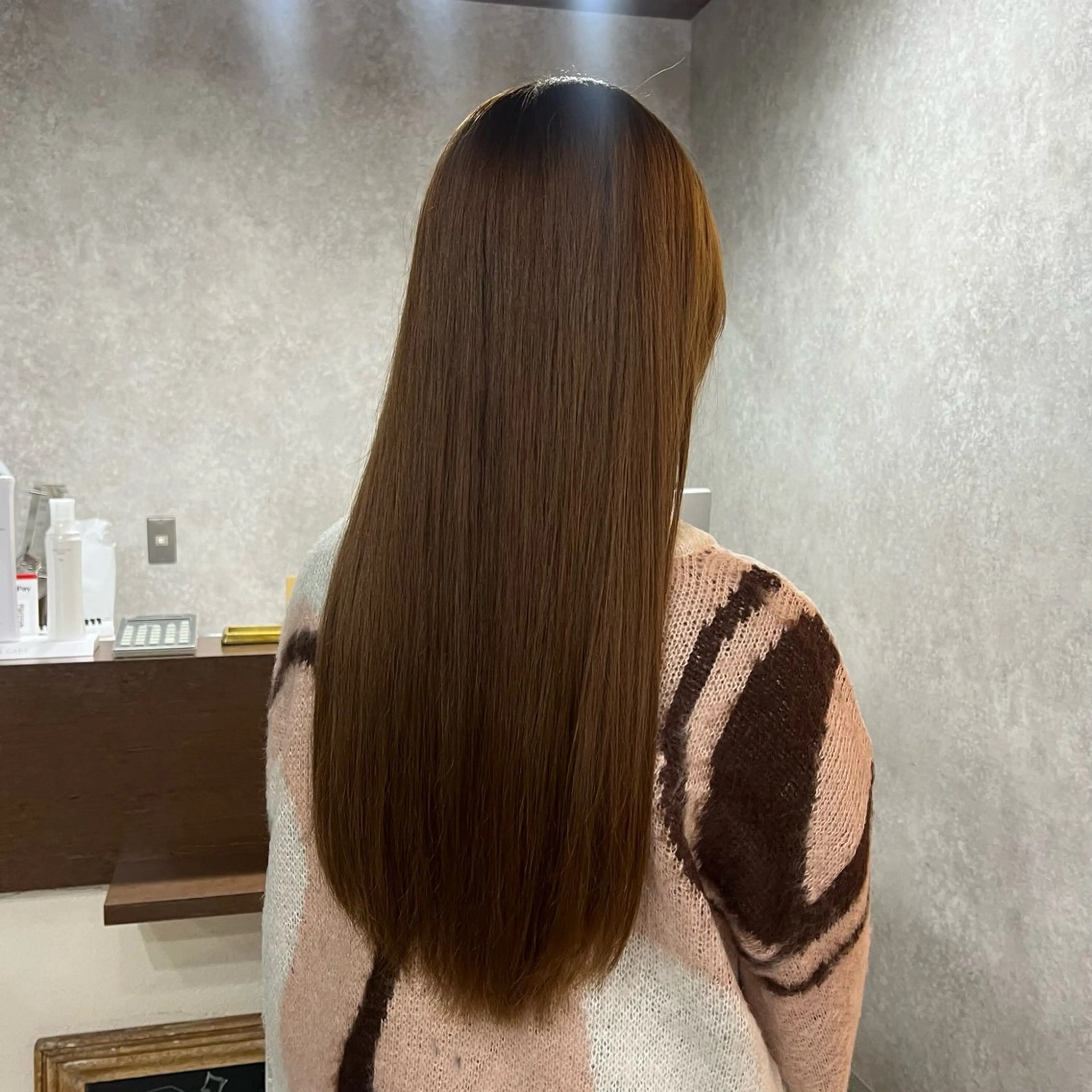 ロング トリートメント 平野 優菜 / minim 艶カラーのヘアスタイル