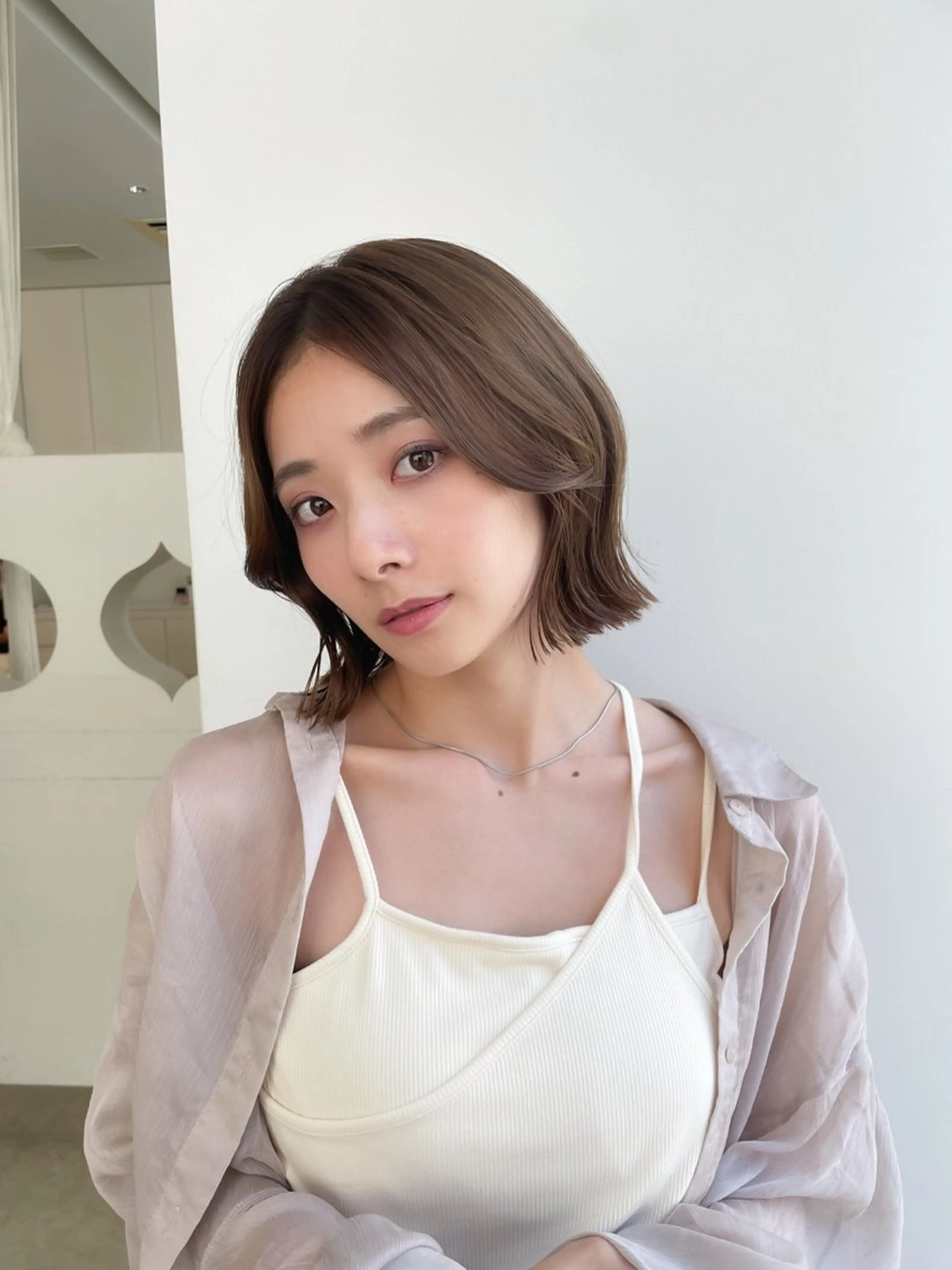 ミディアム 💫タンバルモリ・ 韓国ボブ💫小川愛誠のヘアスタイル