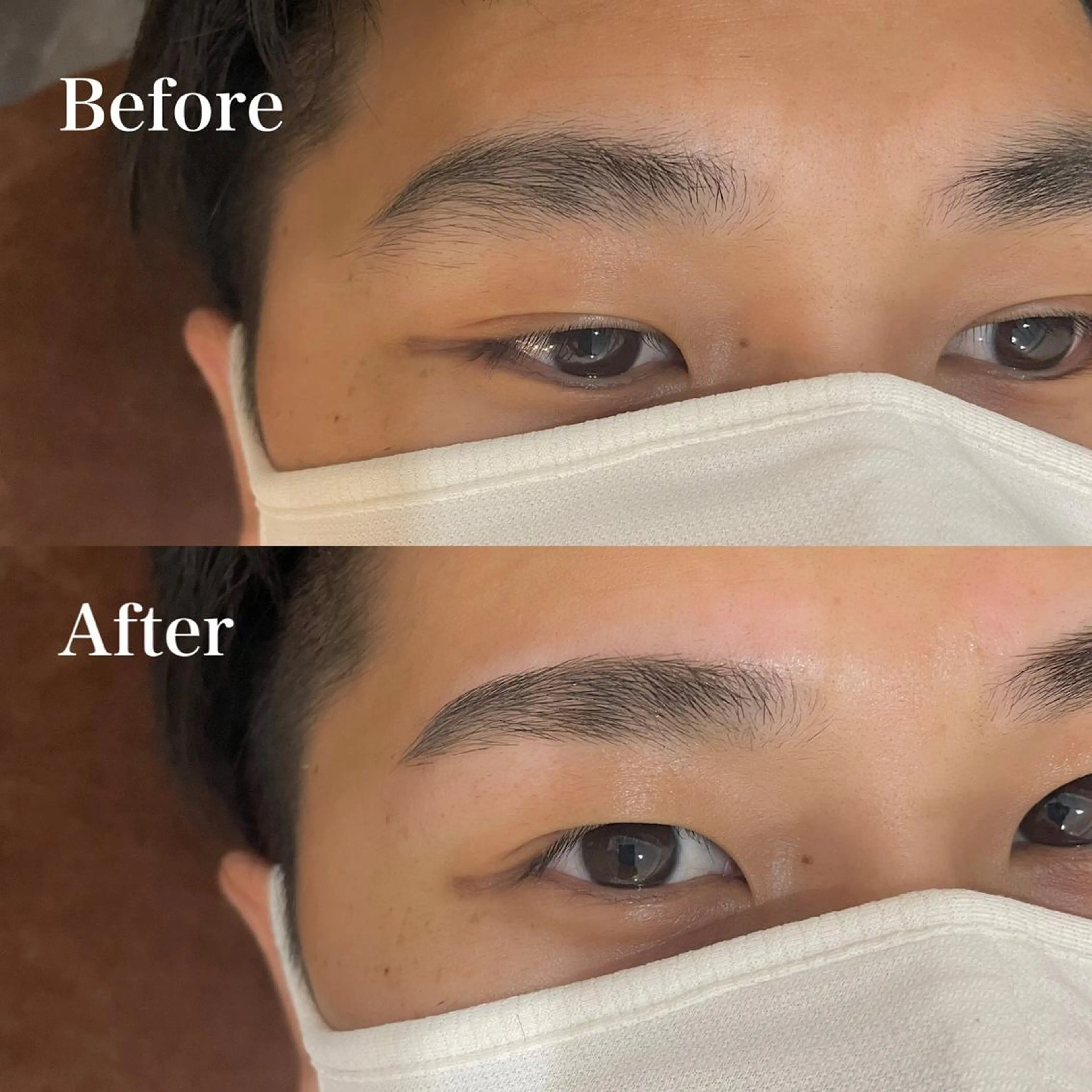 メンズ マツエク・マツパ privete salon Mignon【ミニョン】所属・井上 梨花のマツエク・マツパデザイン