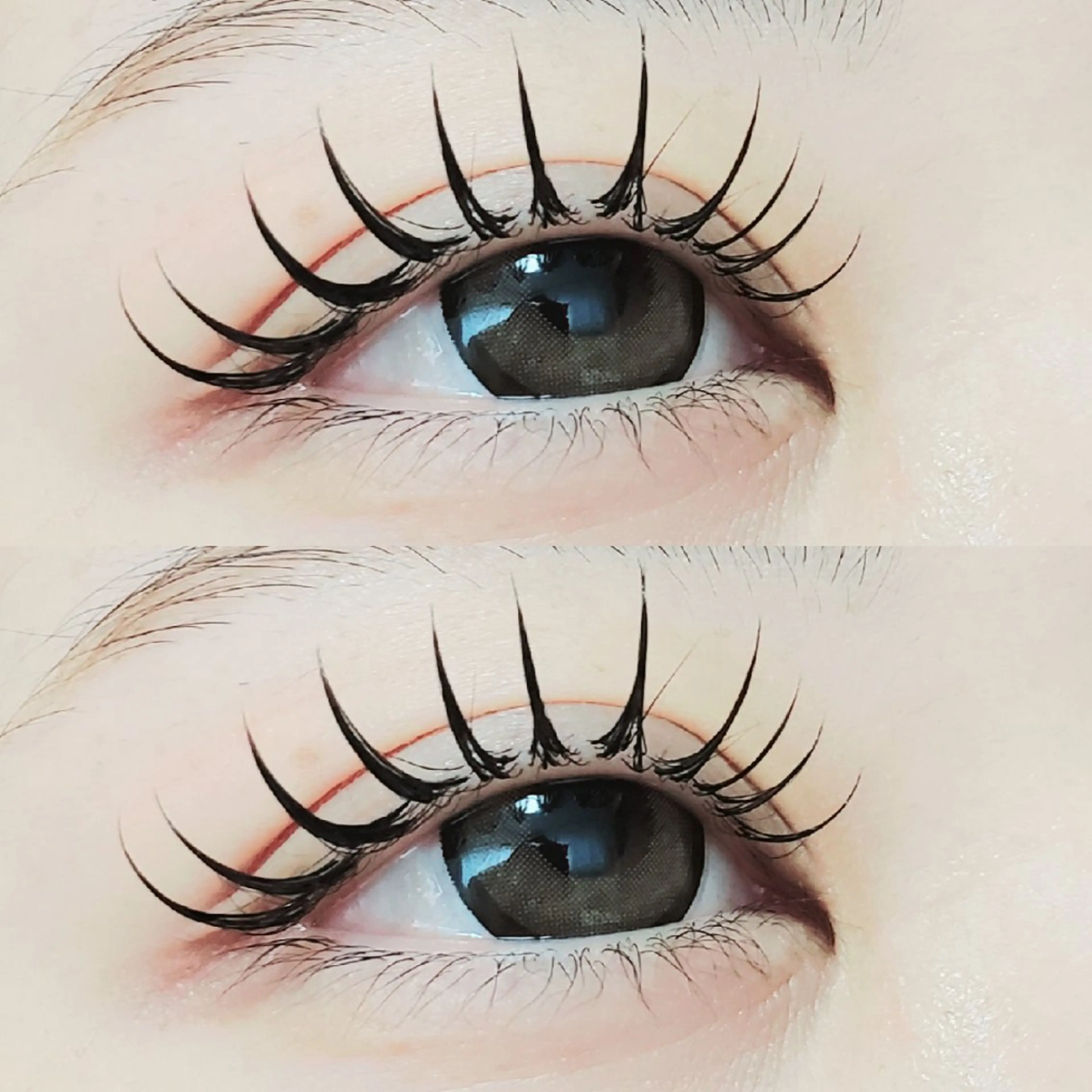 マツエク・マツパ 束感まつ毛 フラットラッシュ 韓国風マツエク マツエク セレビアイ　磯山☆ LEDエクステ☆立川のマツエク・マツパデザイン