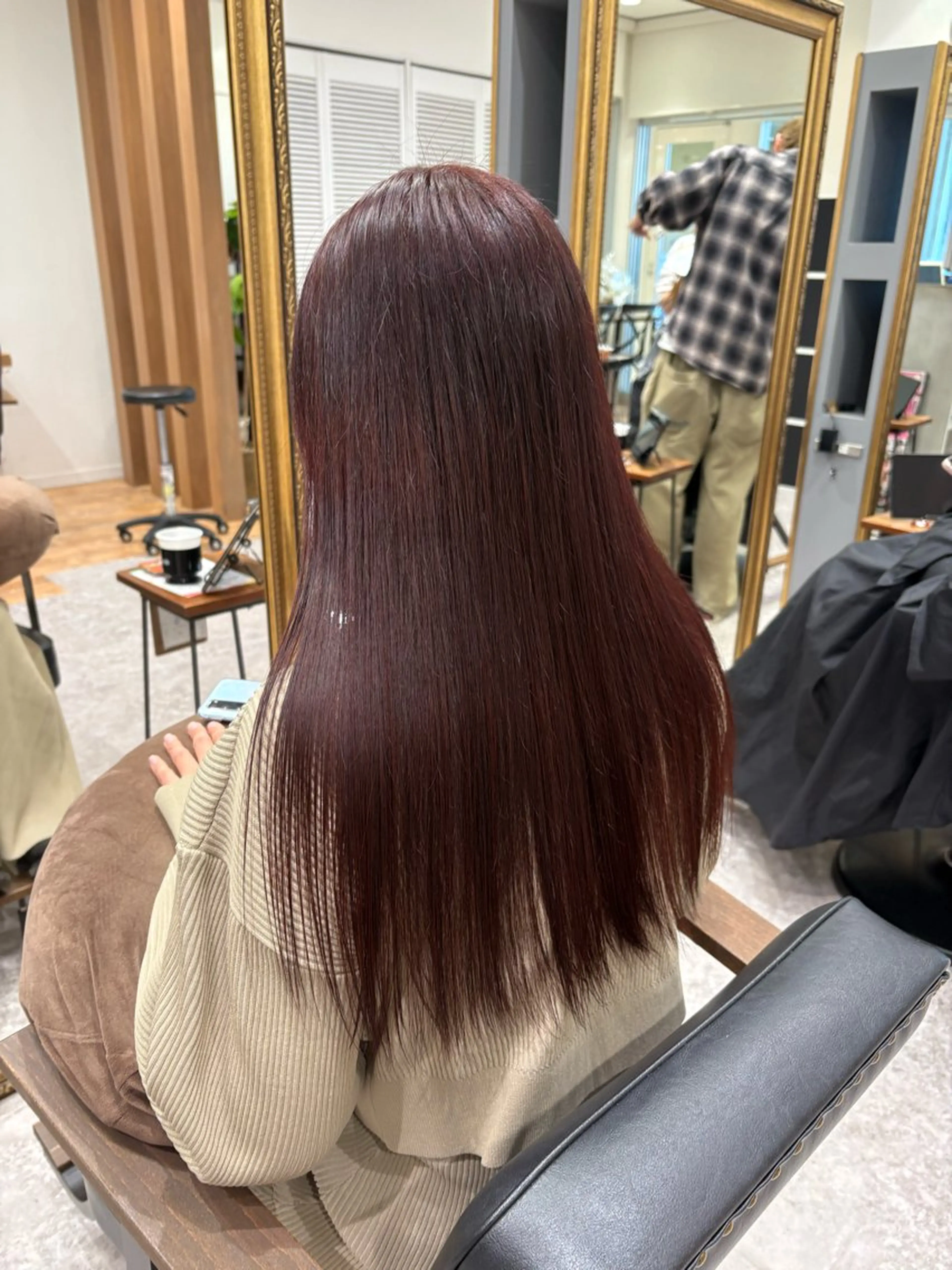 【暖色がお好きな方🍓】暖色カラー🍒➕クイックトリートメント⭐️の写真