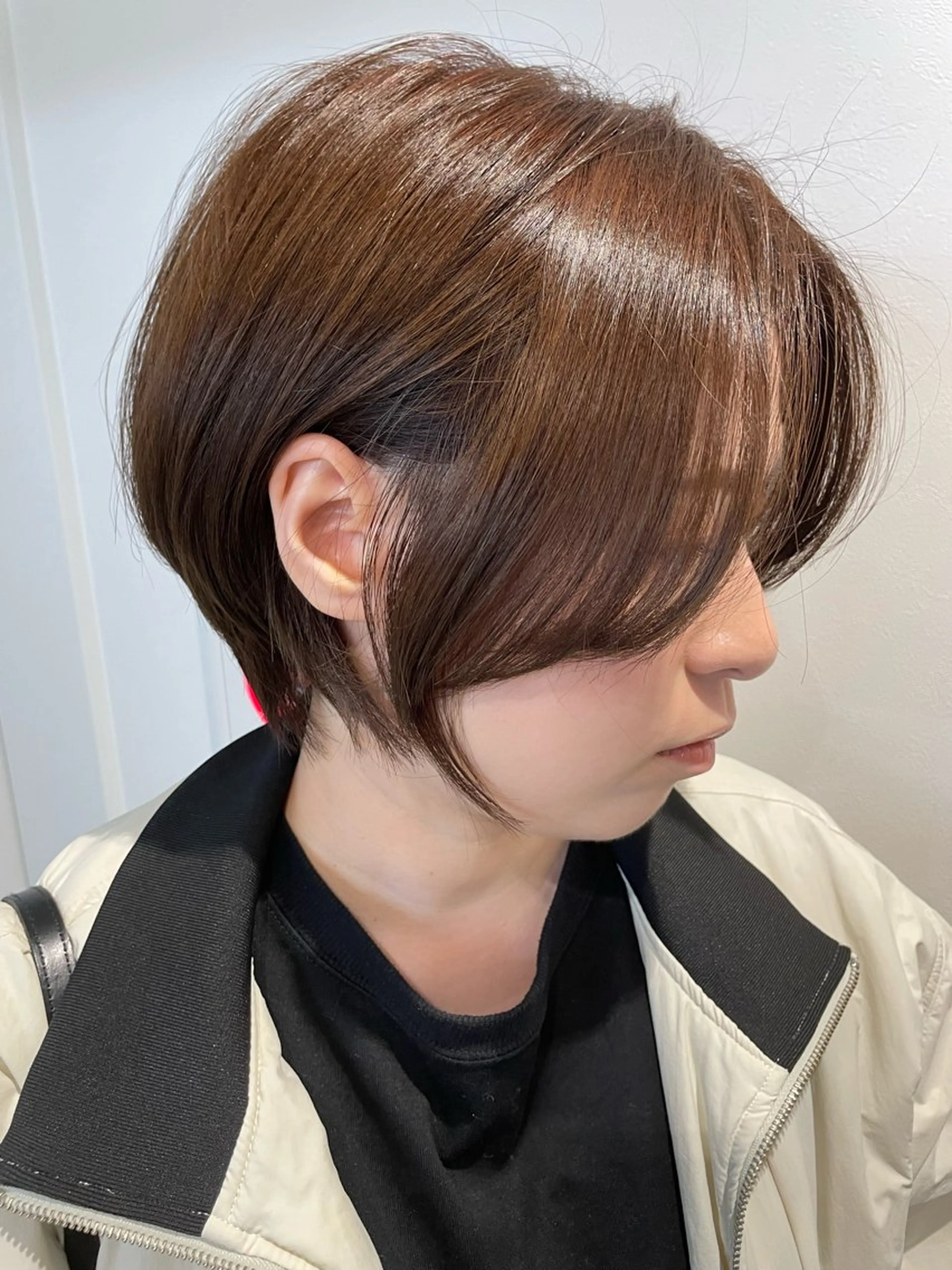 ショート カット トリートメント ショート/ボブ/ パーマ/井上のヘアスタイル