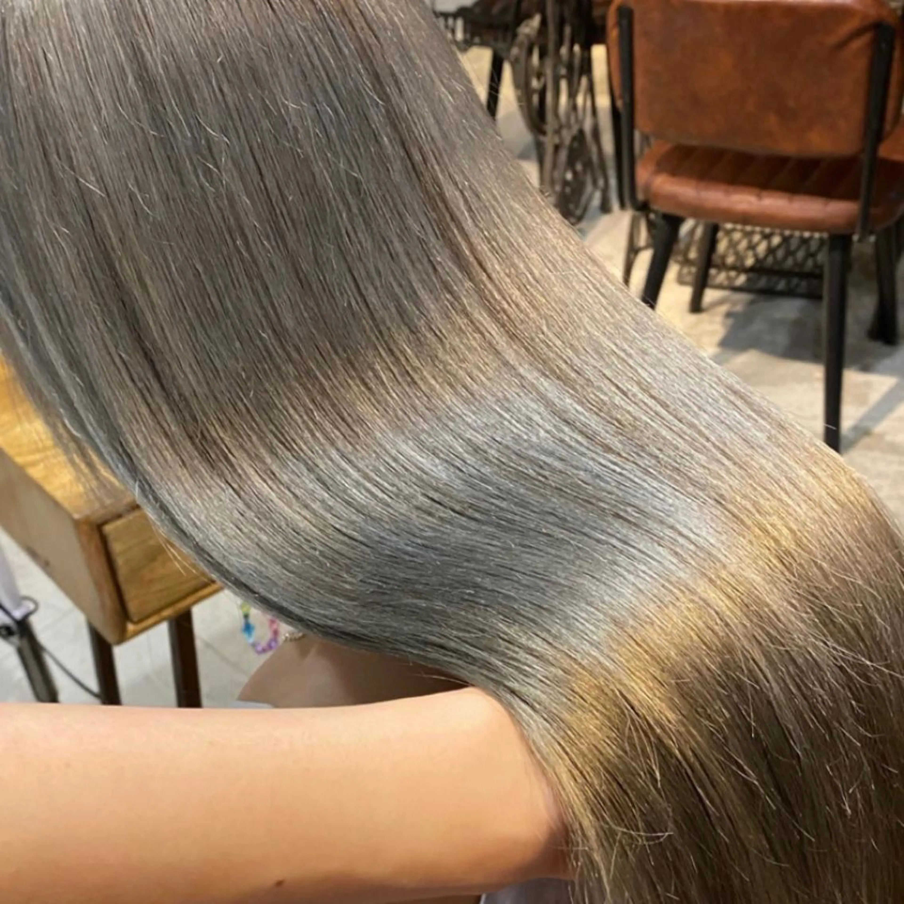 ロング 韓国レイヤー/透明感 カラー🦋mioのヘアスタイル