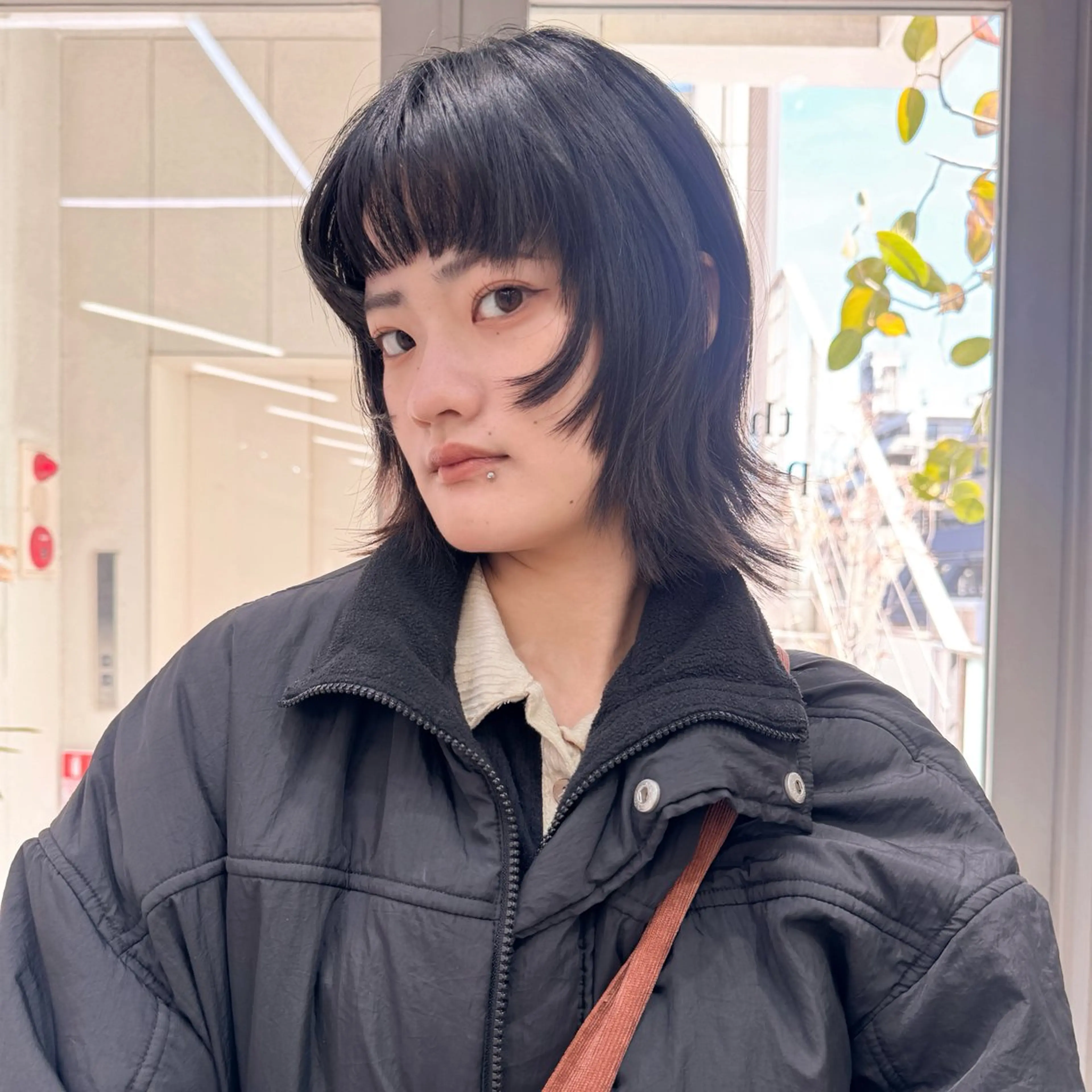 ミディアム レイヤーカット 🍈yurina 福岡/パーマ🍈のヘアスタイル