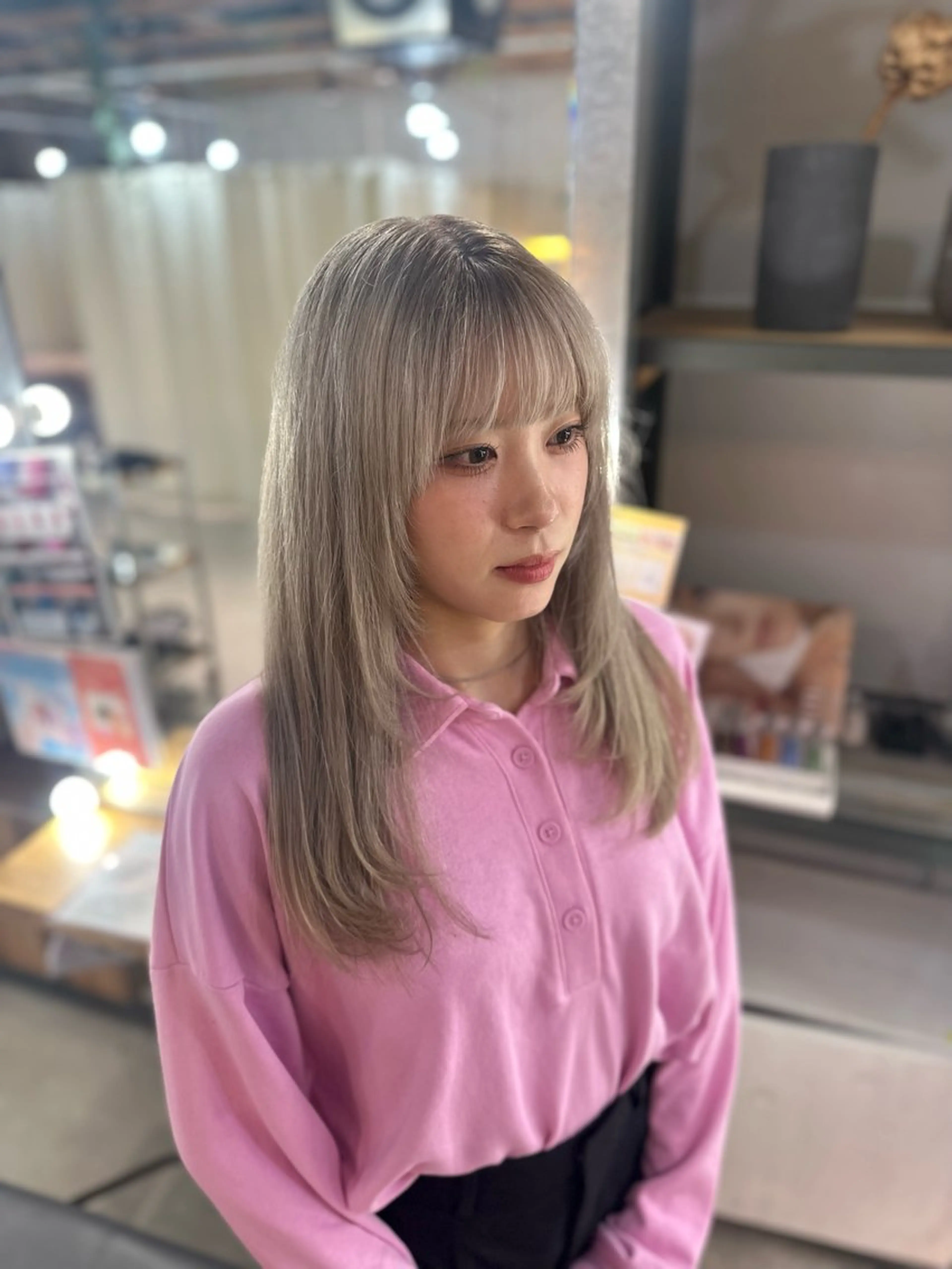 人気‼️カット＋ダブルカラー＋ダメージケアトリートメント🫧クーポンの写真