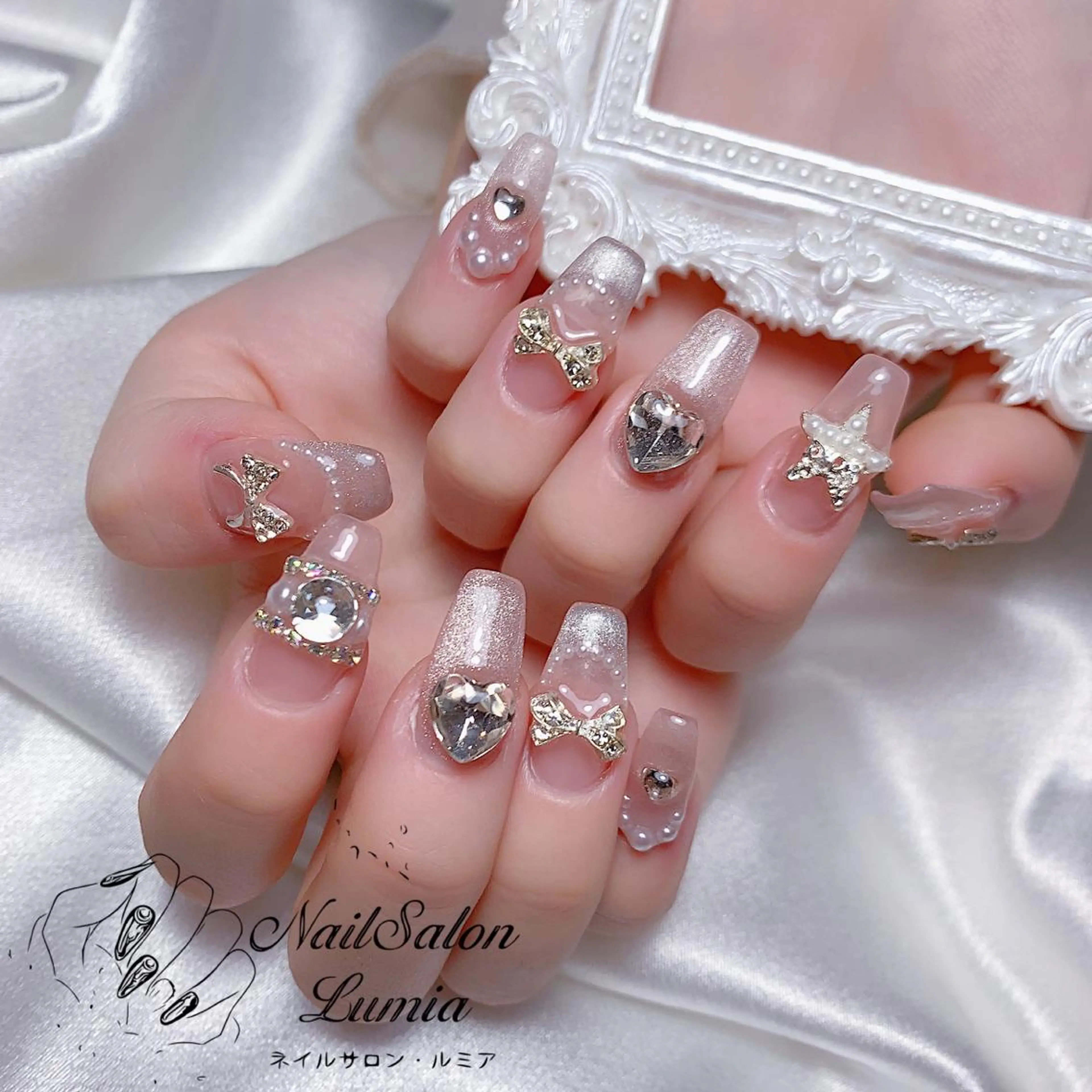 ネイル ハンドネイル ネイルサロン ルミア Lumia 店長のネイルデザイン