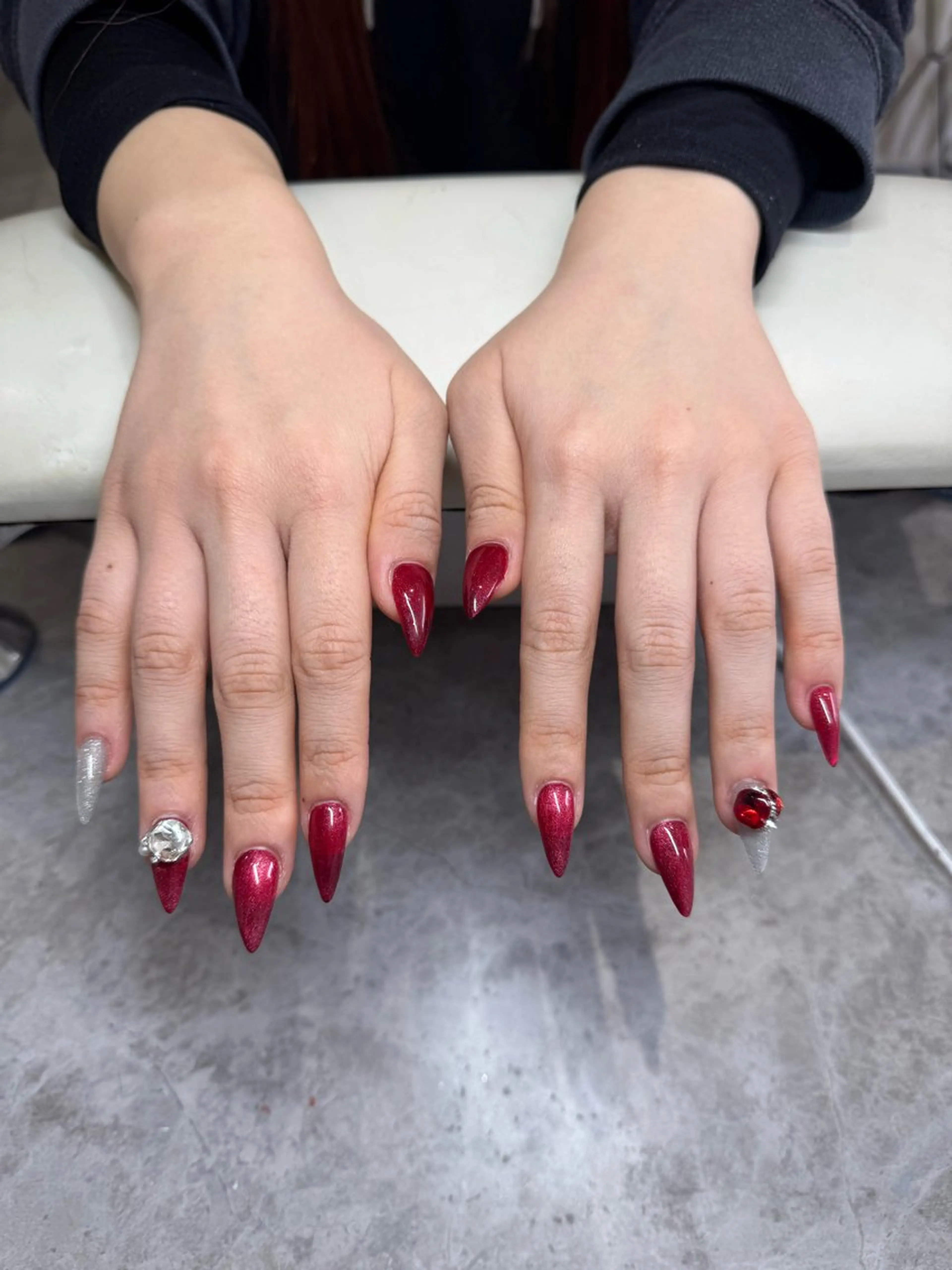 ネイル マグネットネイル ハンドネイル IROHA NAIL 北村菜帆のネイルデザイン