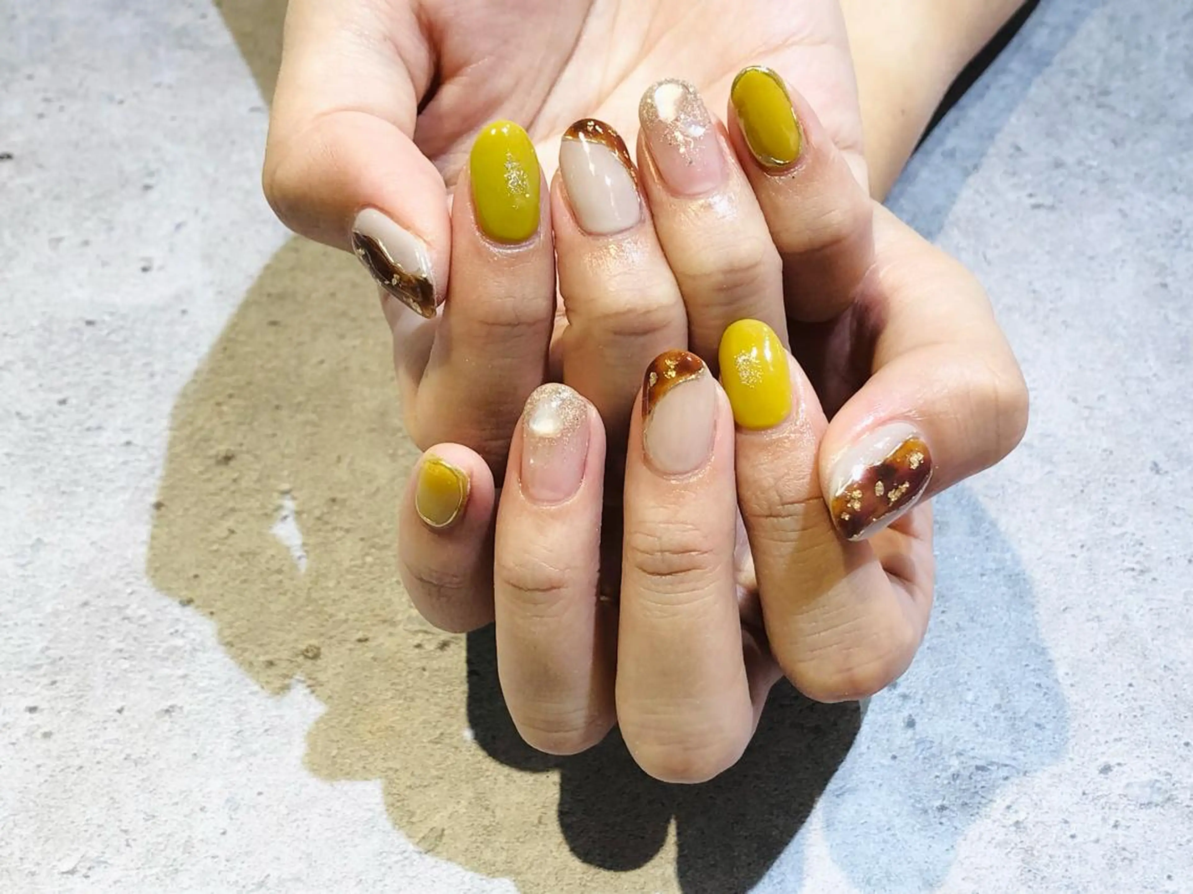 ネイル 舞田 苑香のネイルデザイン