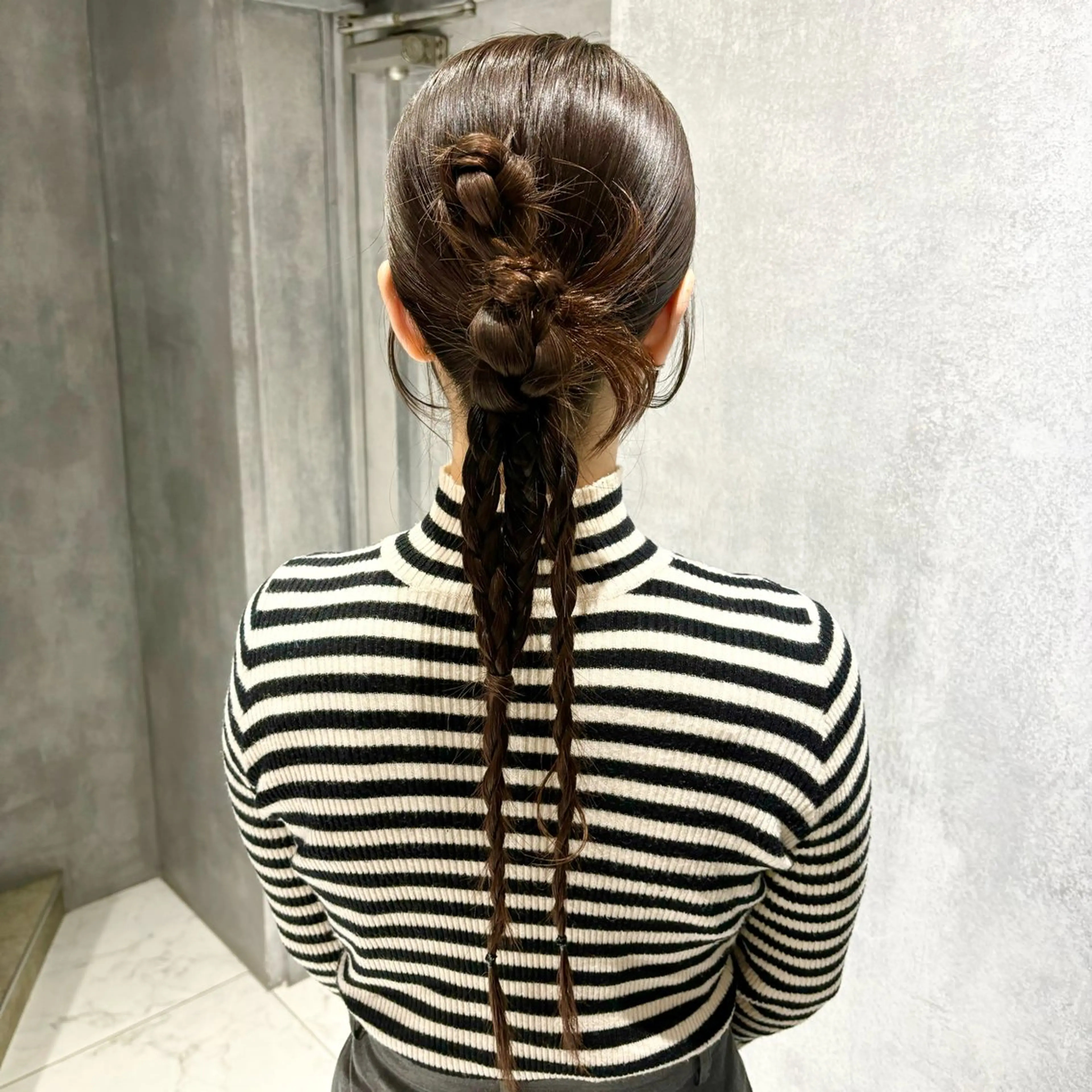 ヘアアレンジ 古賀/レイヤーボブ /ハッシュカットのヘアスタイル