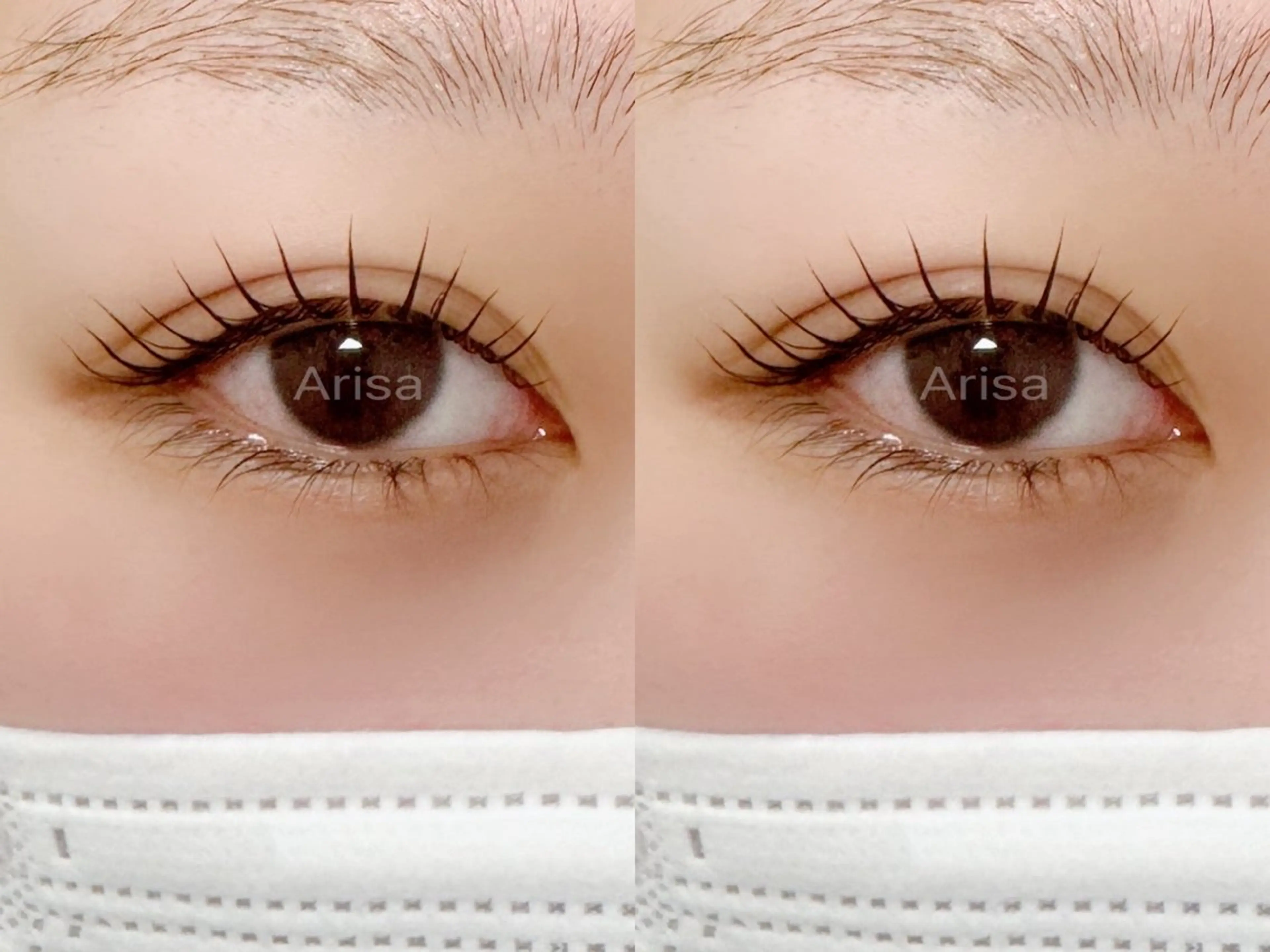 マツエク・マツパ マツパ arisa 【Tia浦和】のマツエク・マツパデザイン