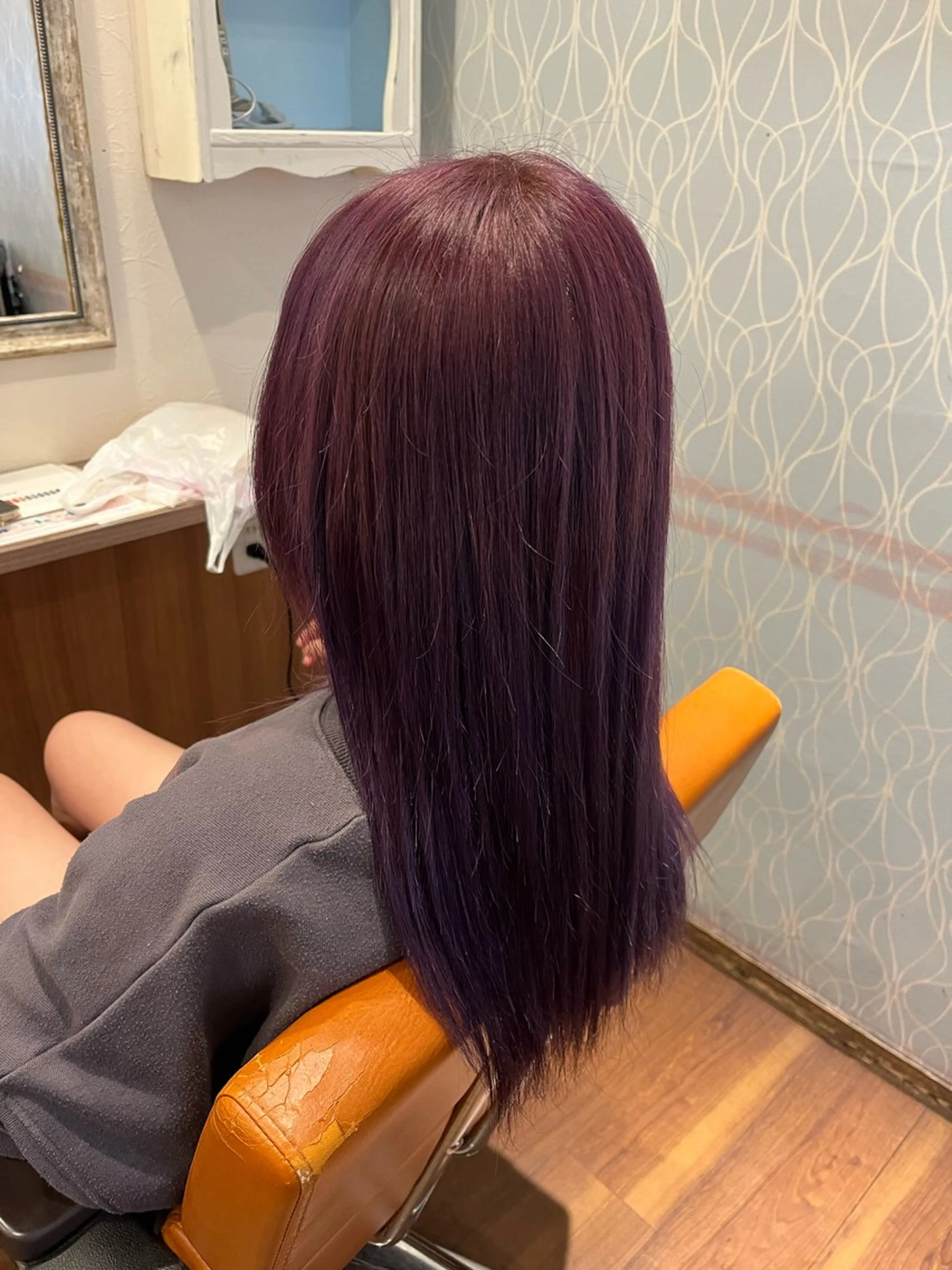 カラー ブリーチ Chocolat阿部野所属・なかじま ささらのヘアスタイル