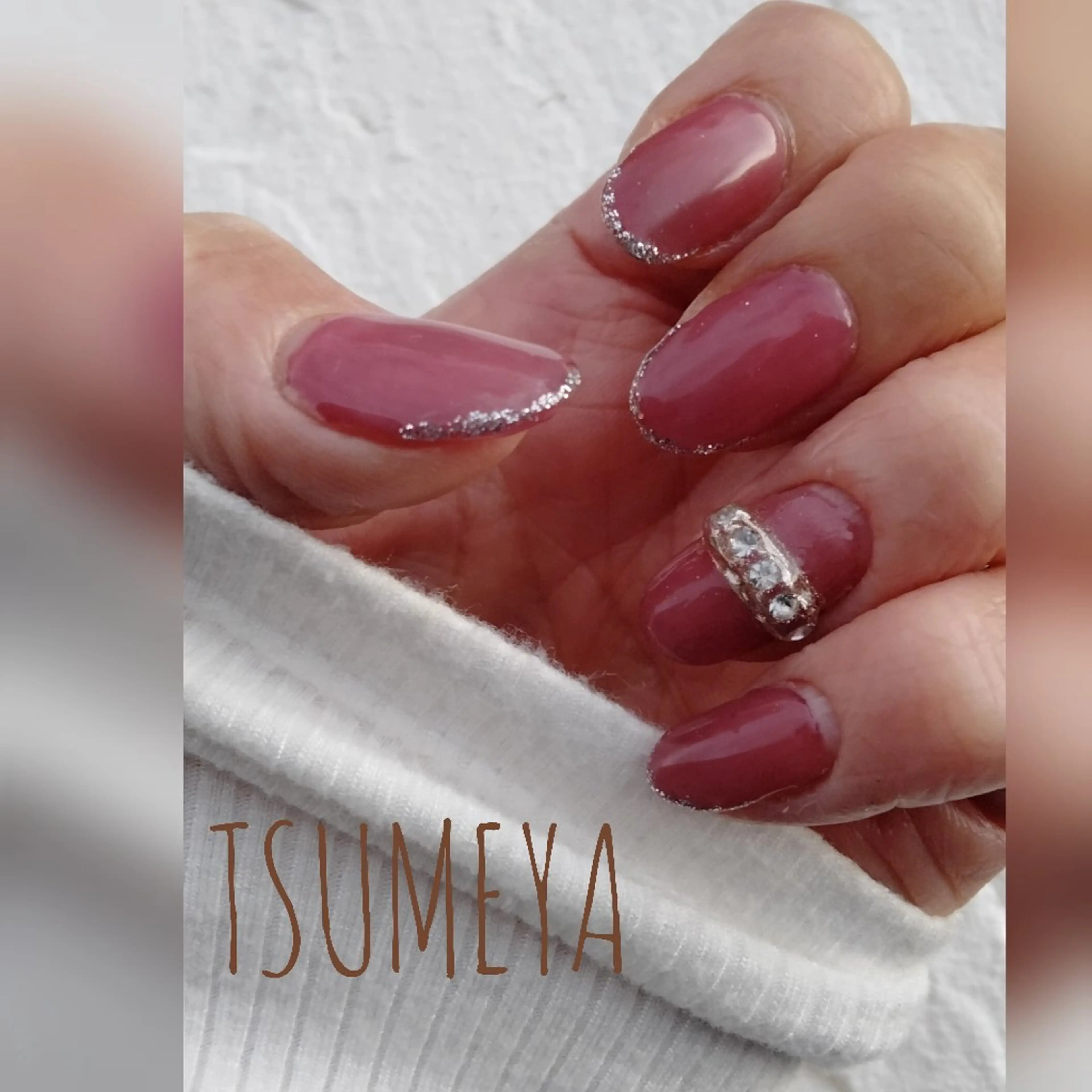 ネイル ワンカラーネイル ハンドネイル _TSUMEYA _のネイルデザイン