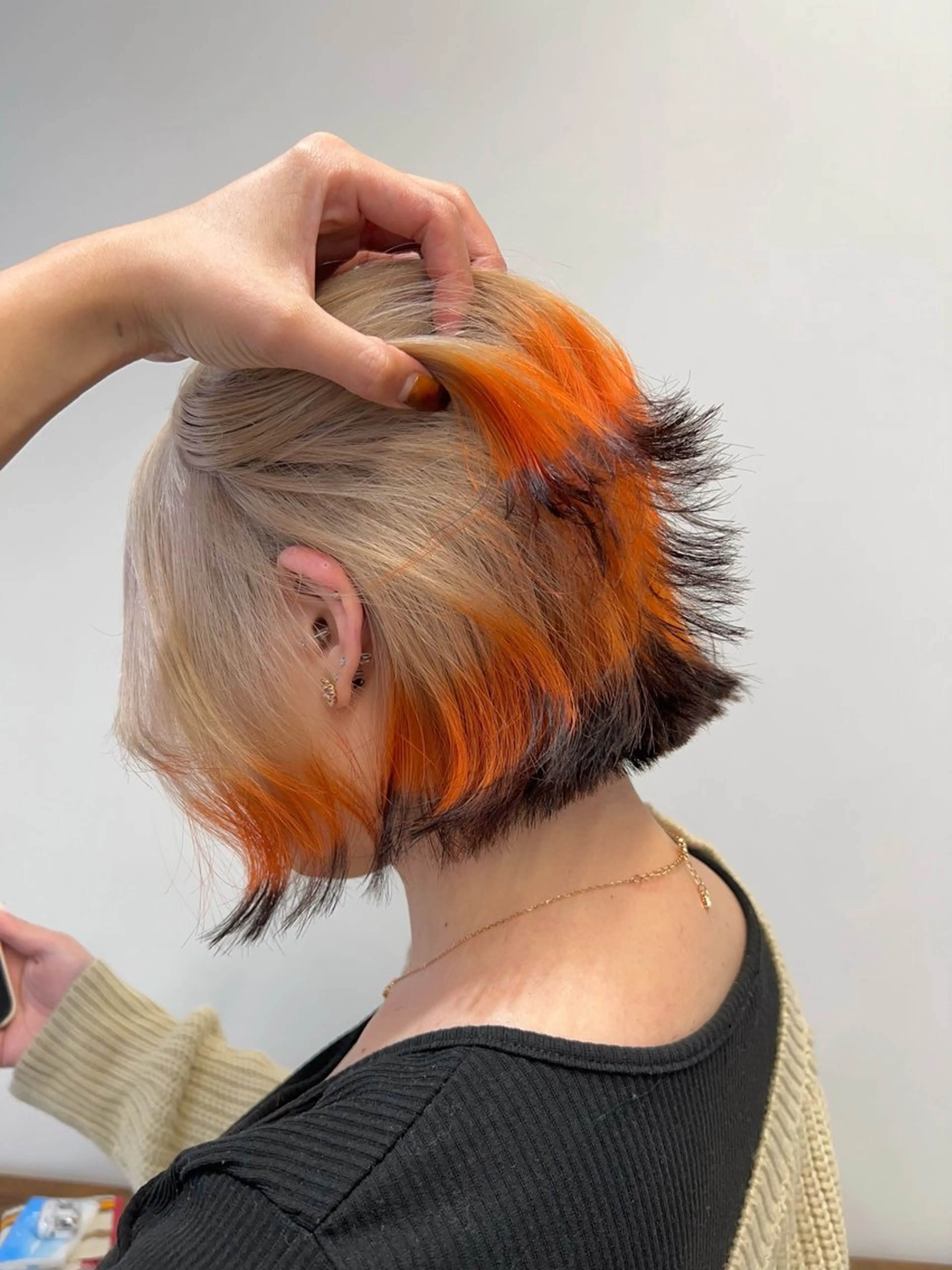 ミディアム ヘアカラー てんてん/ 天坂　有里のヘアスタイル