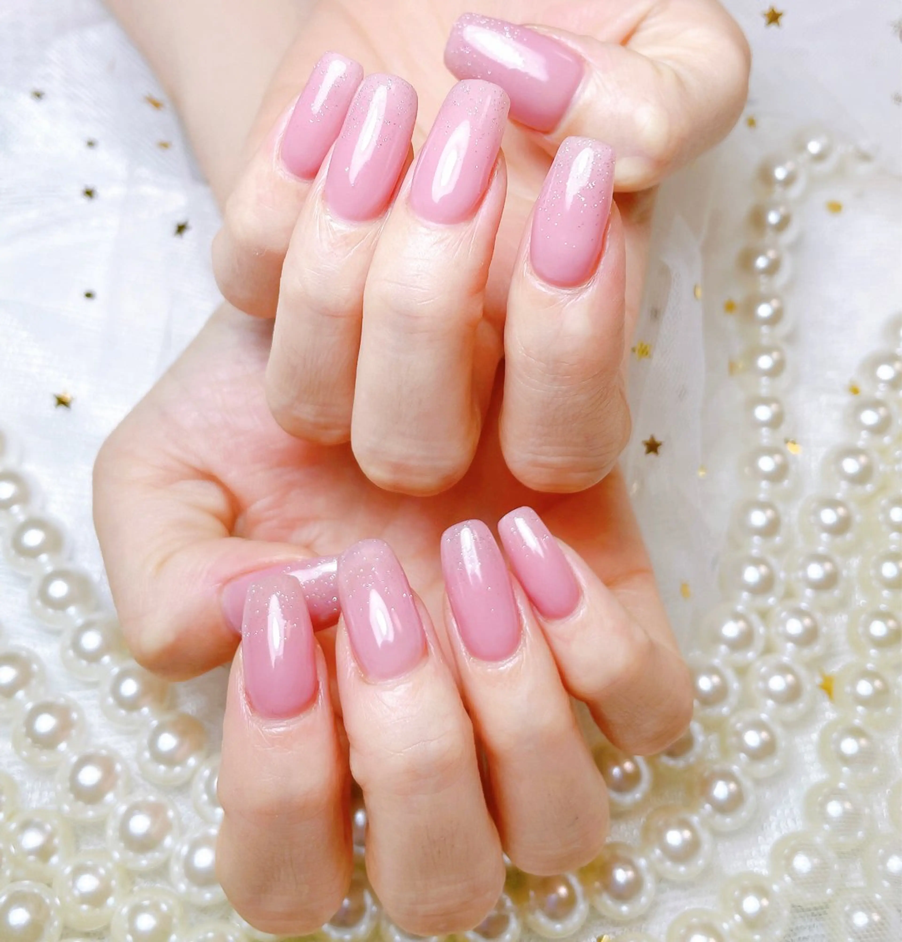 🪐HAND🪐ワンカラー2色まで+パーツ２個orストーン埋め尽し２本の写真