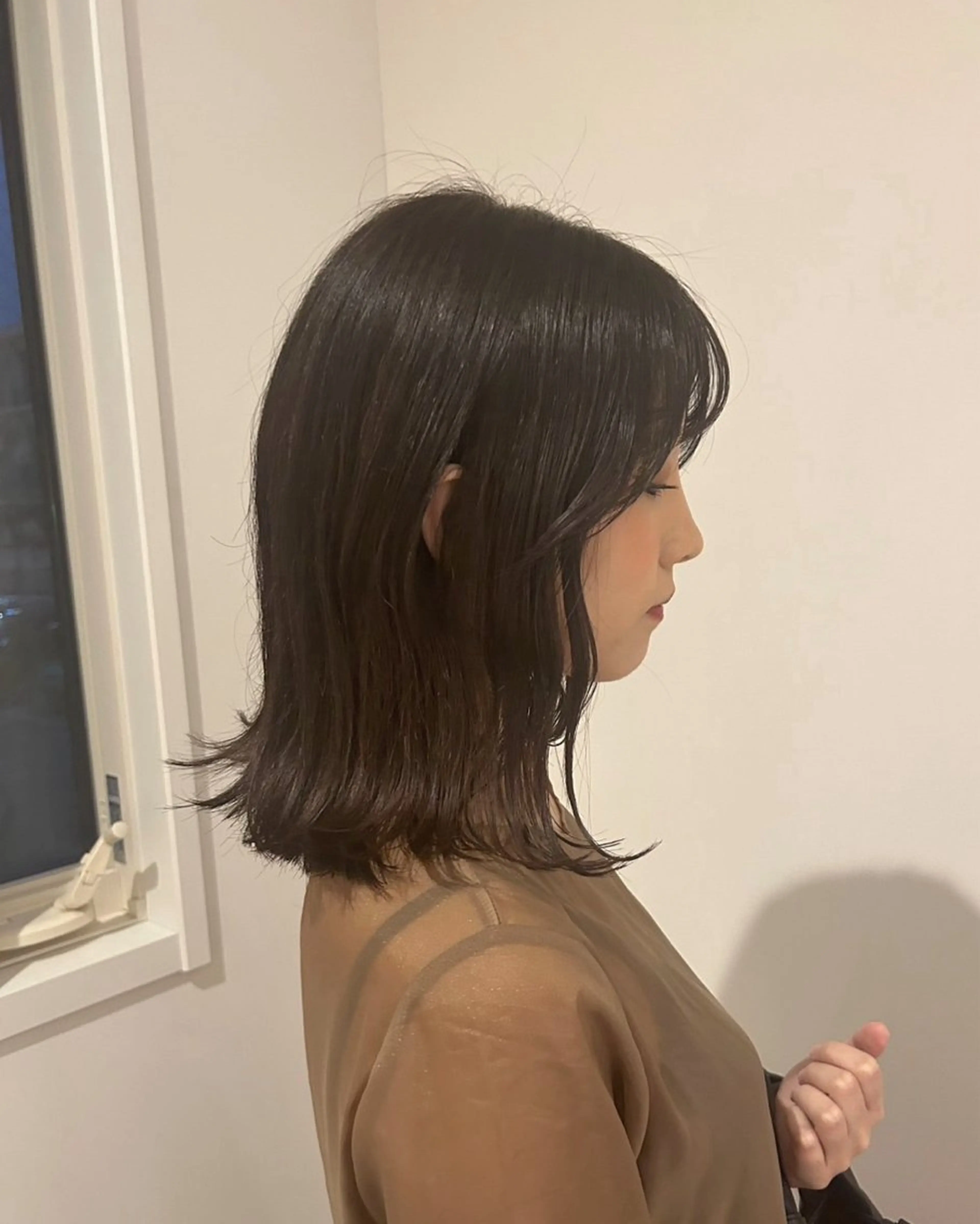 ミディアム カラー パーマ ヘアアレンジ 🧃吉祥寺/ボブ レイヤー/カサイ🧃のヘアスタイル